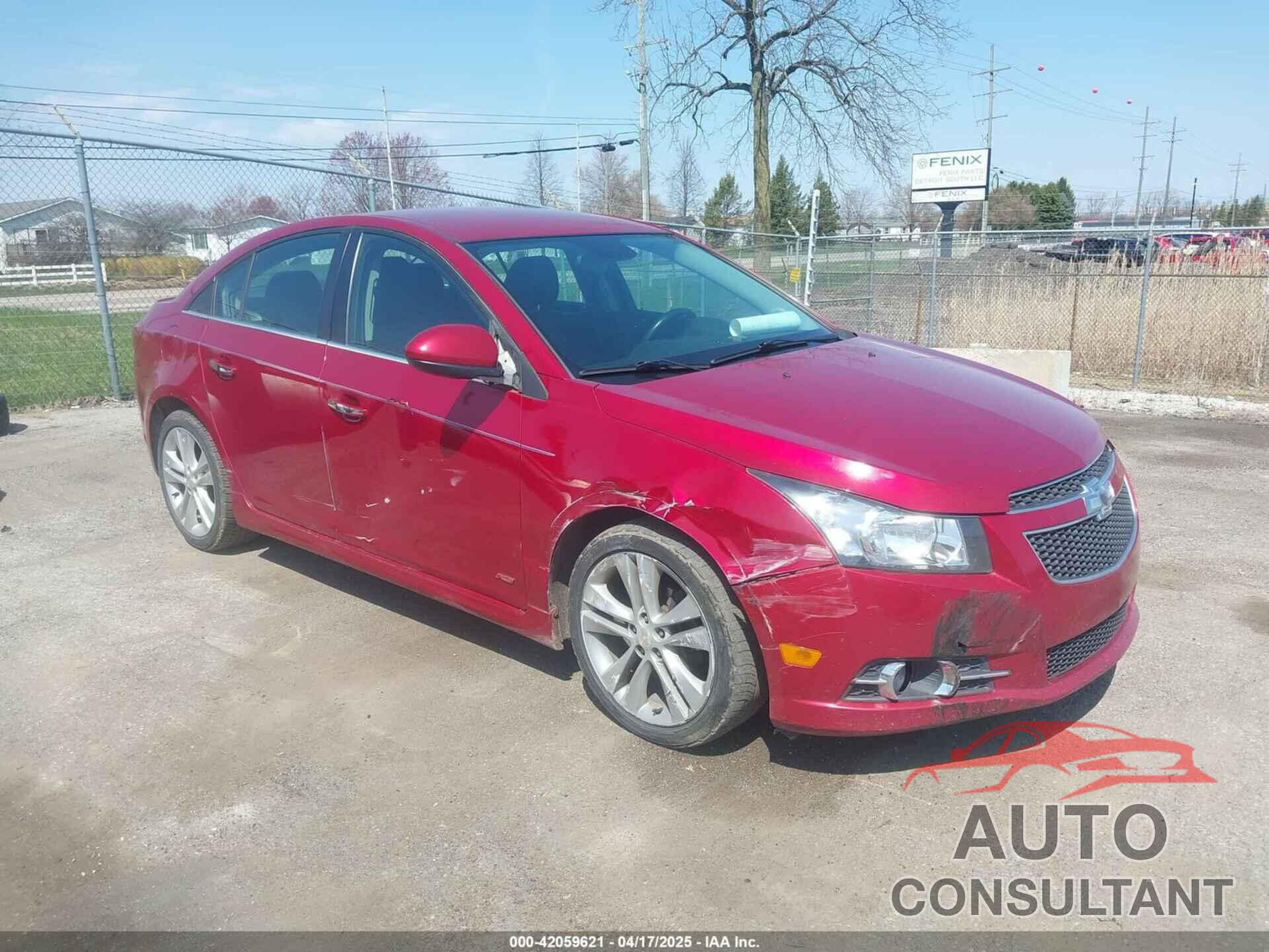 CHEVROLET CRUZE 2014 - 1G1PG5SB1E7414966