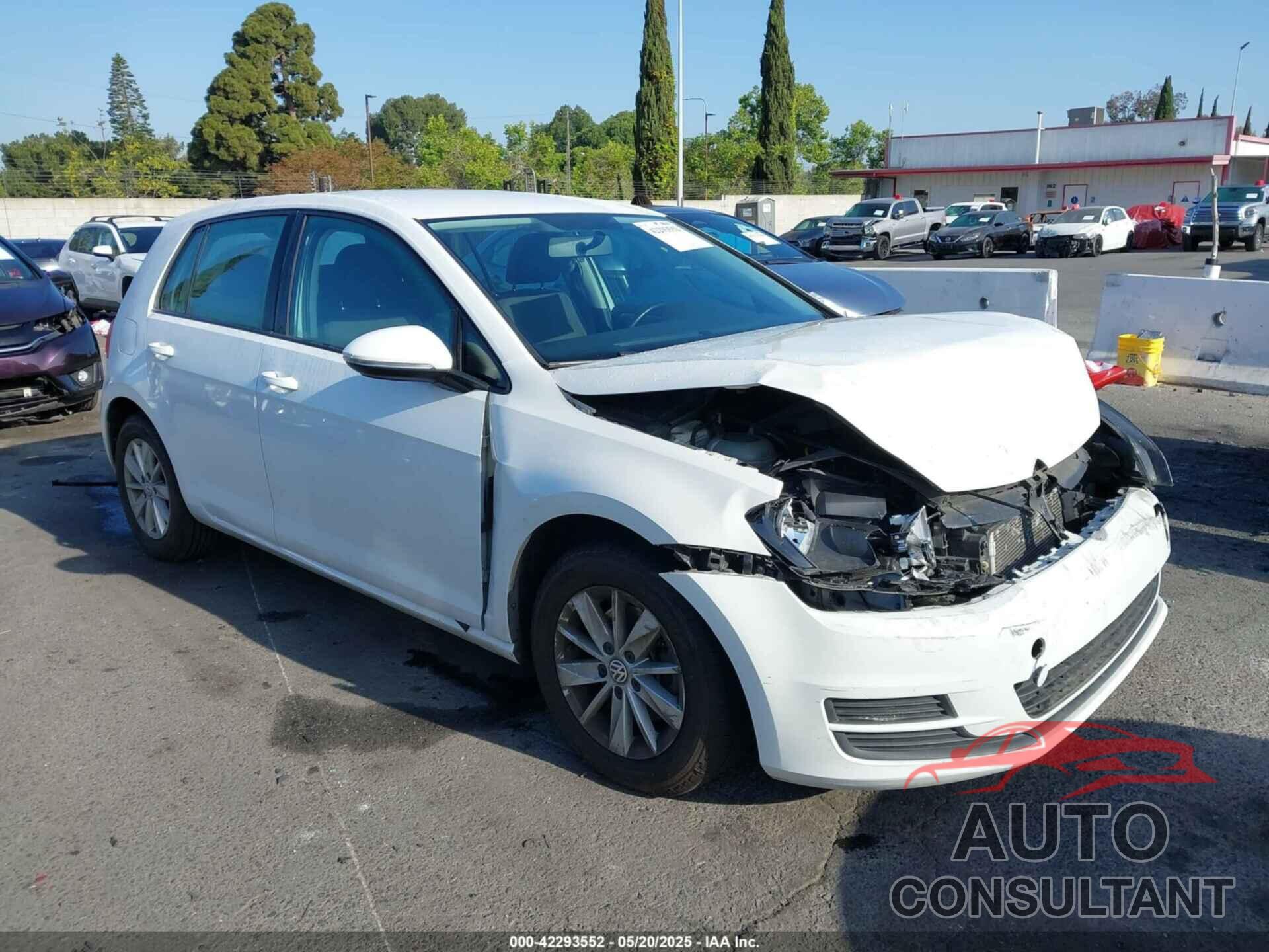 VOLKSWAGEN GOLF 2016 - 3VW217AU9GM038217