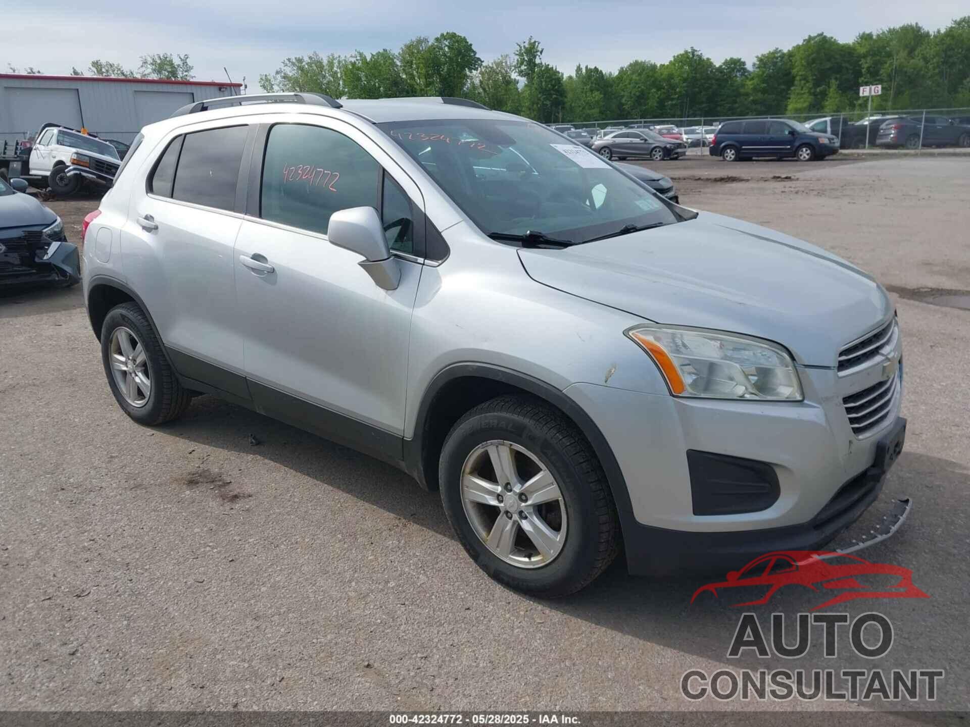 CHEVROLET TRAX 2015 - 3GNCJRSB4FL201061