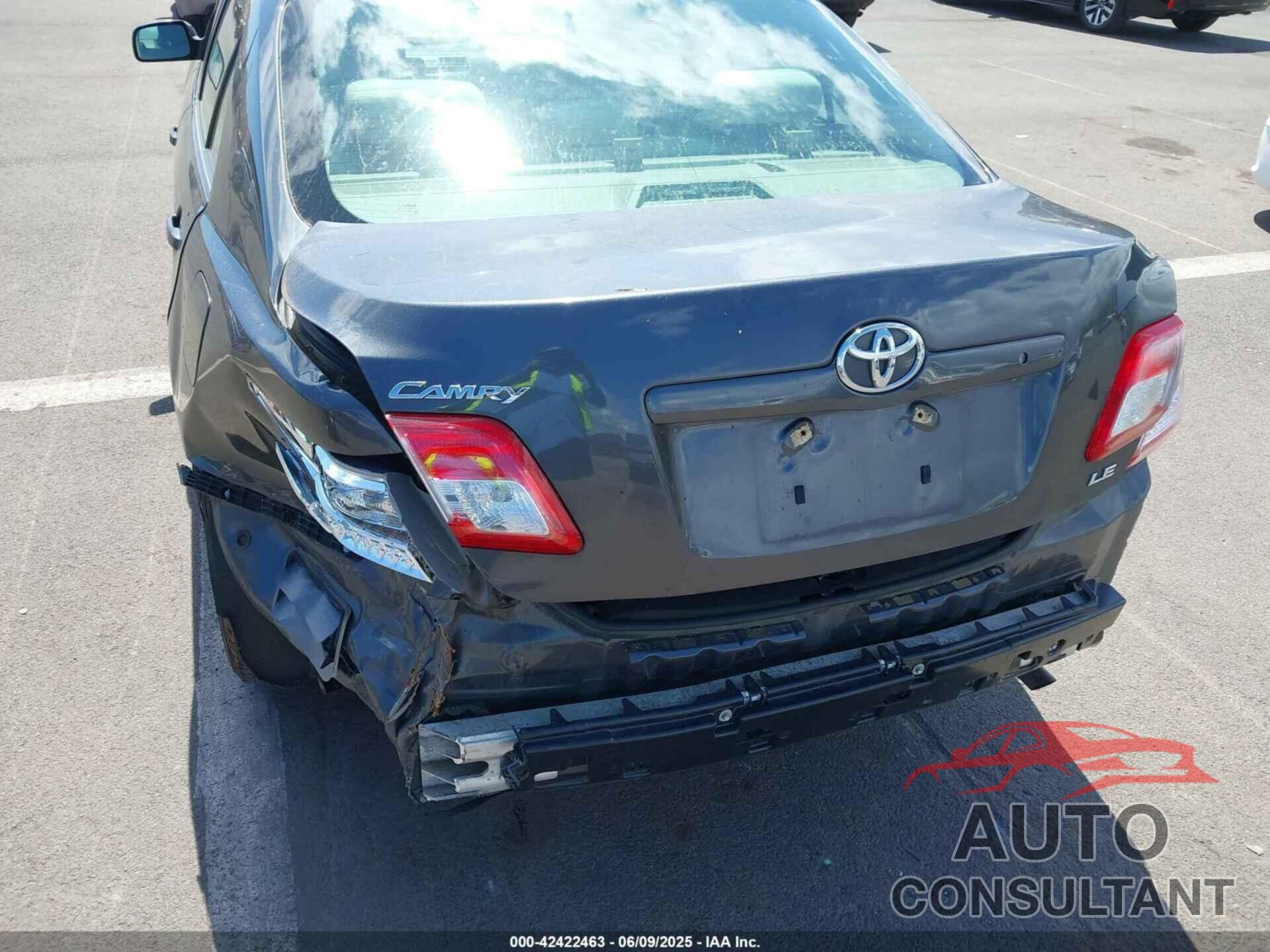 TOYOTA CAMRY 2011 - 4T1BF3EK9BU217198