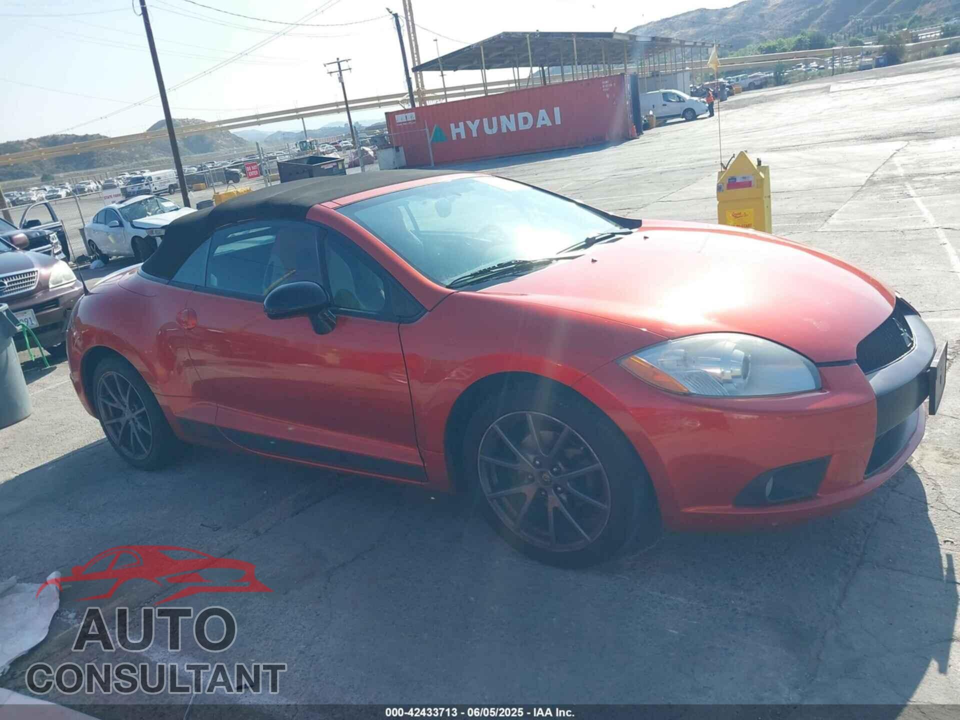 MITSUBISHI ECLIPSE SPYDER 2012 - 4A37L5EF5CE007952