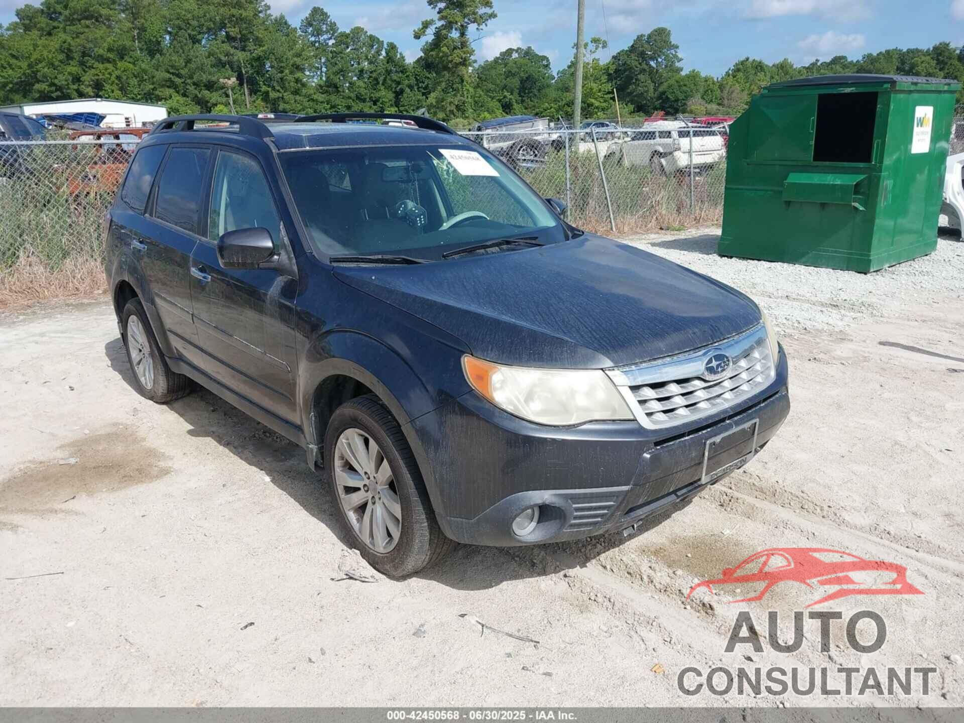 SUBARU FORESTER 2011 - JF2SHAEC0BH727347