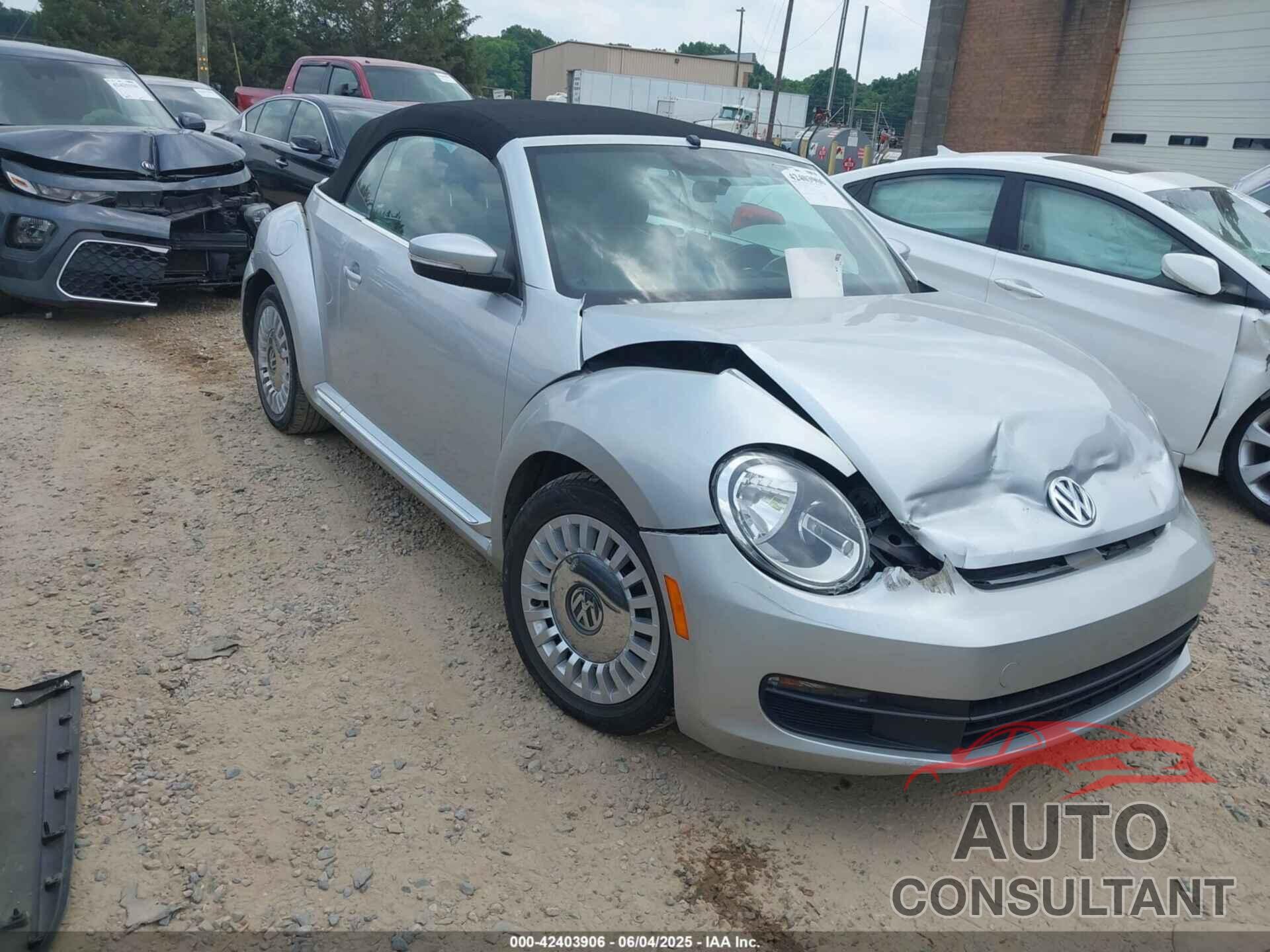 VOLKSWAGEN BEETLE 2013 - 3VW5P7AT6DM818545