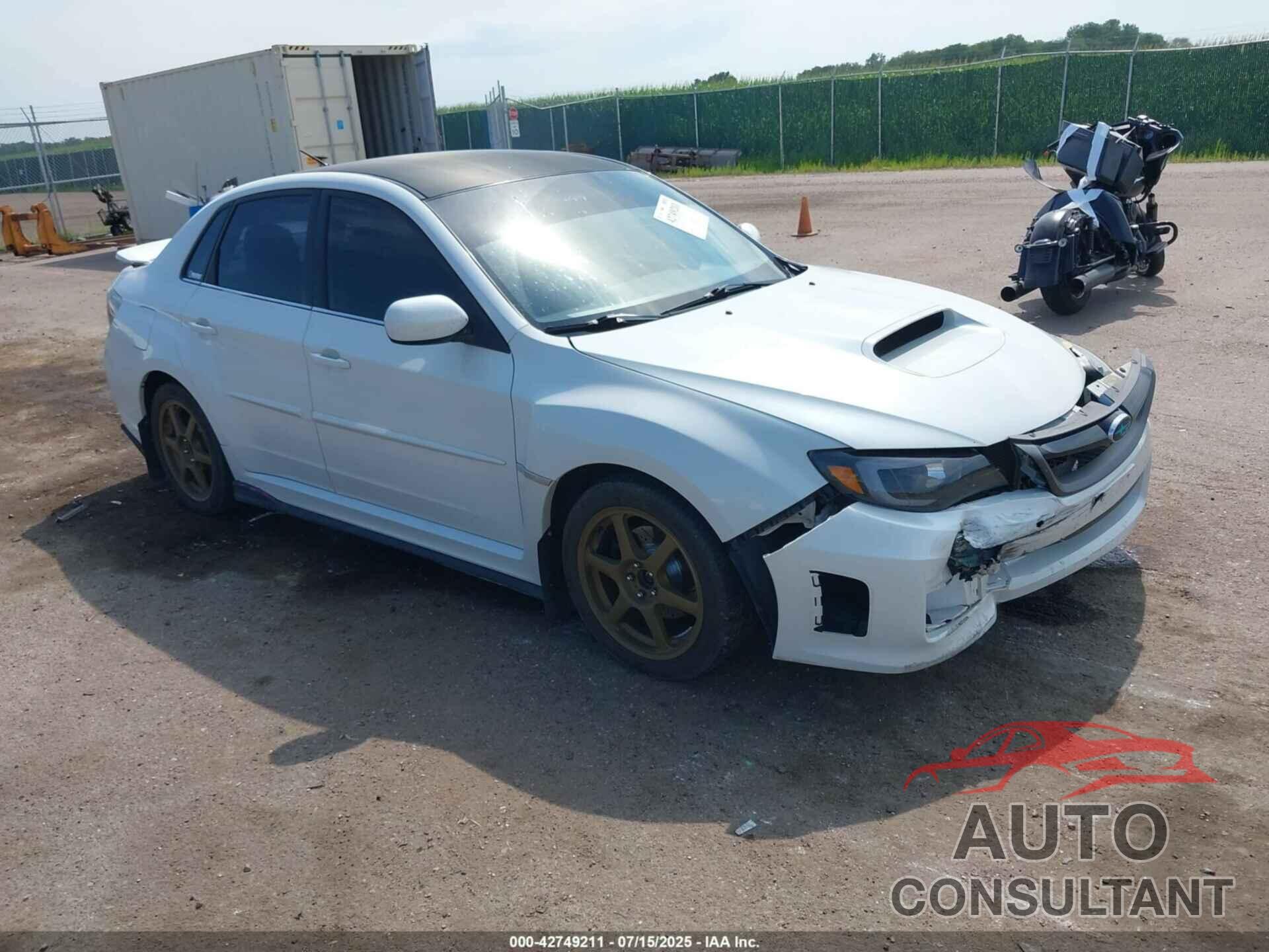 SUBARU IMPREZA WRX 2013 - JF1GV7E66DG005339
