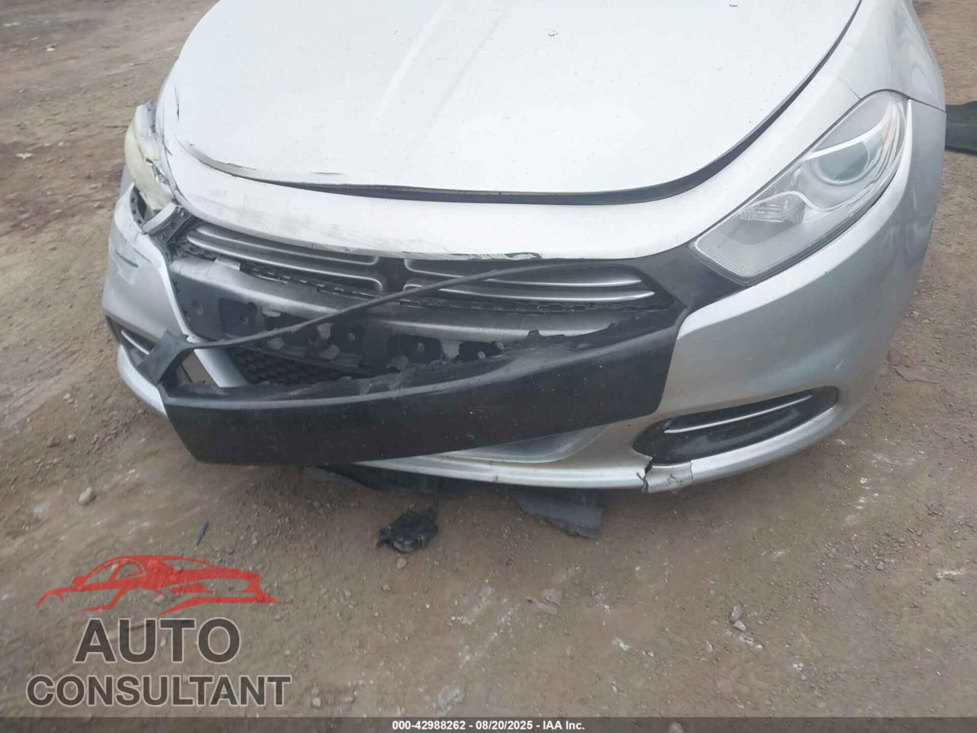 DODGE DART 2013 - 1C3CDFAH8DD297367