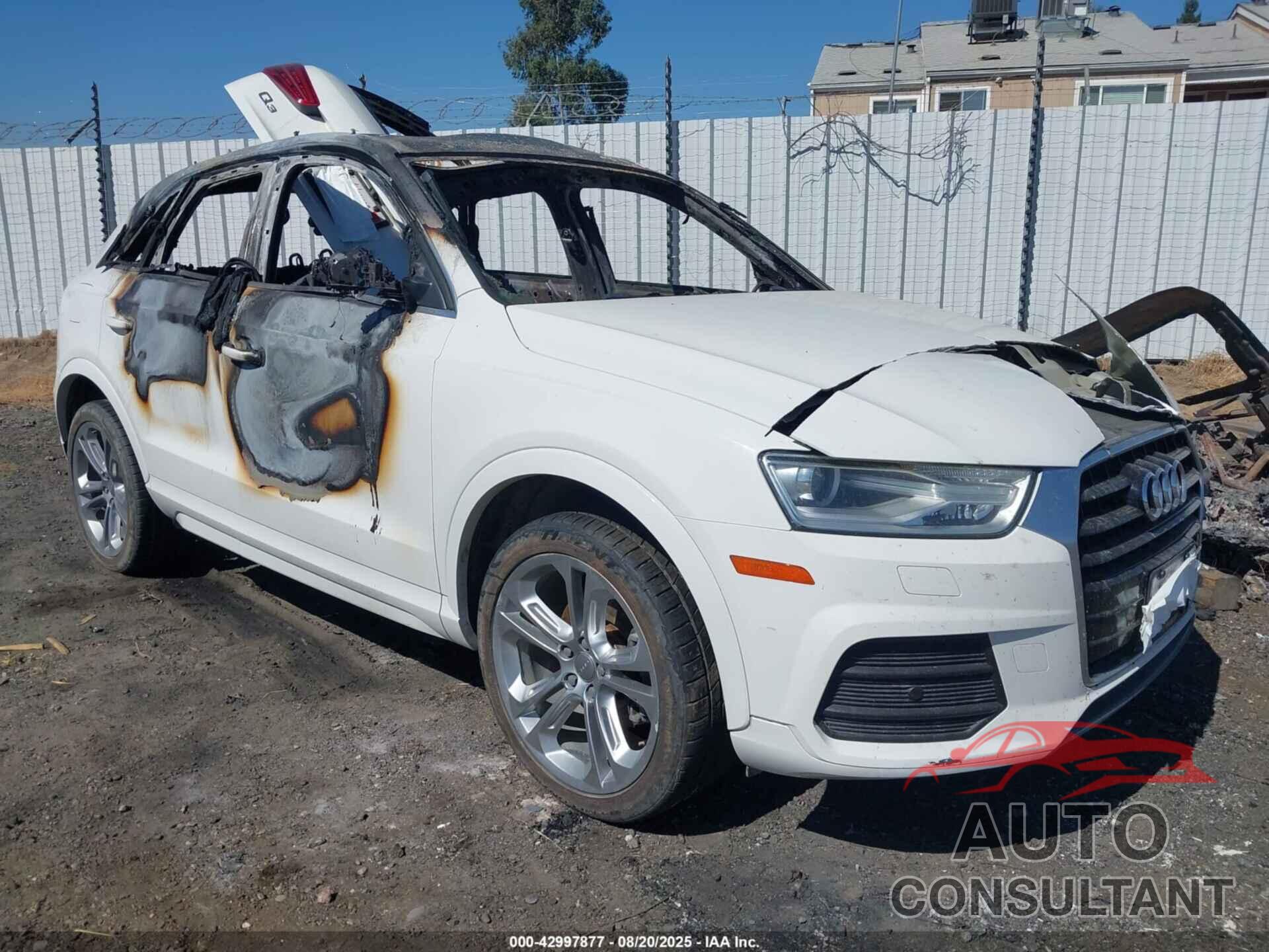 AUDI Q3 2016 - WA1BFCFS1GR013812