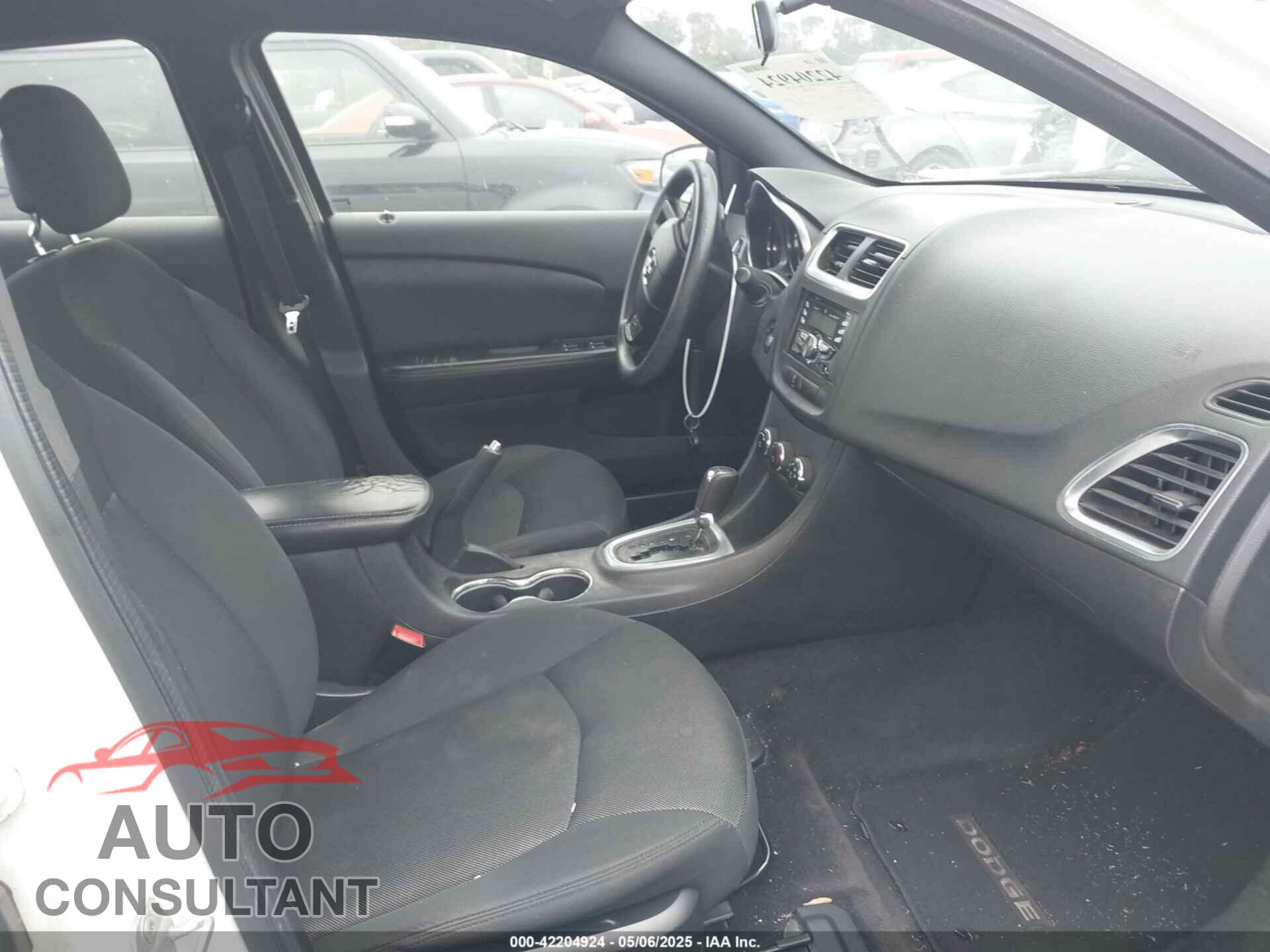 DODGE AVENGER 2012 - 1C3CDZAB6CN220681