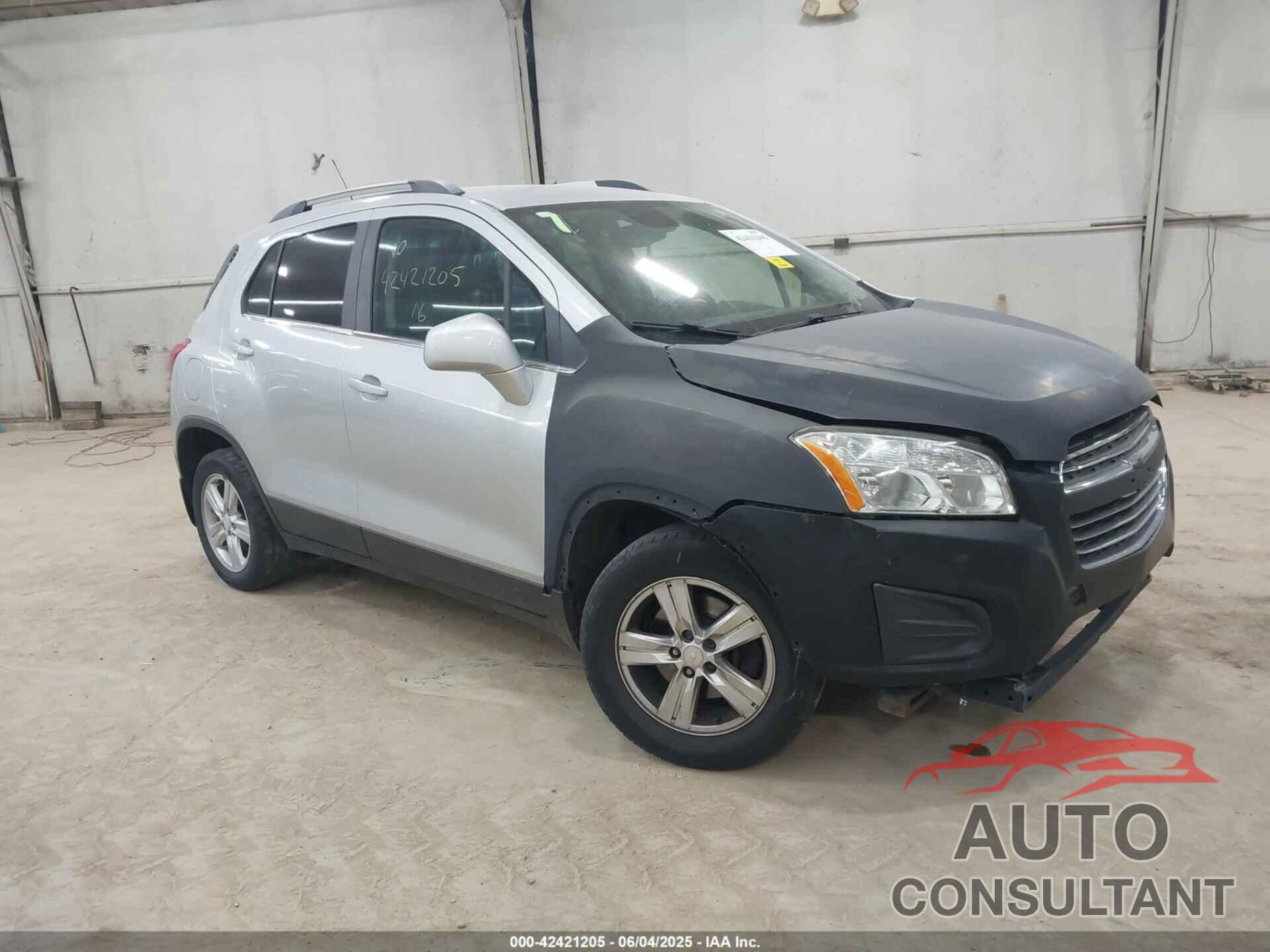 CHEVROLET TRAX 2016 - 3GNCJLSB3GL276347