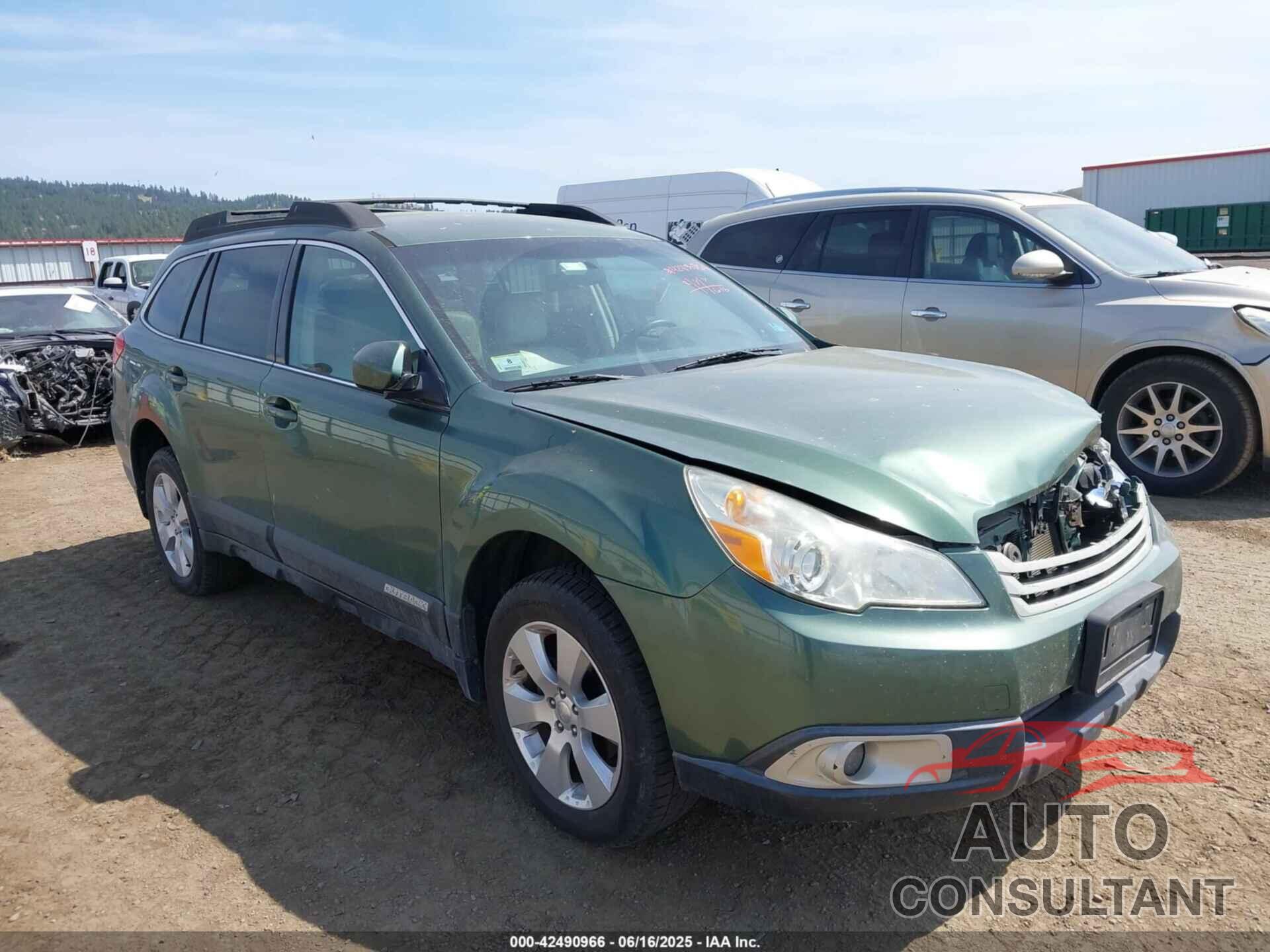 SUBARU OUTBACK 2011 - 4S4BRBCC9B3434818