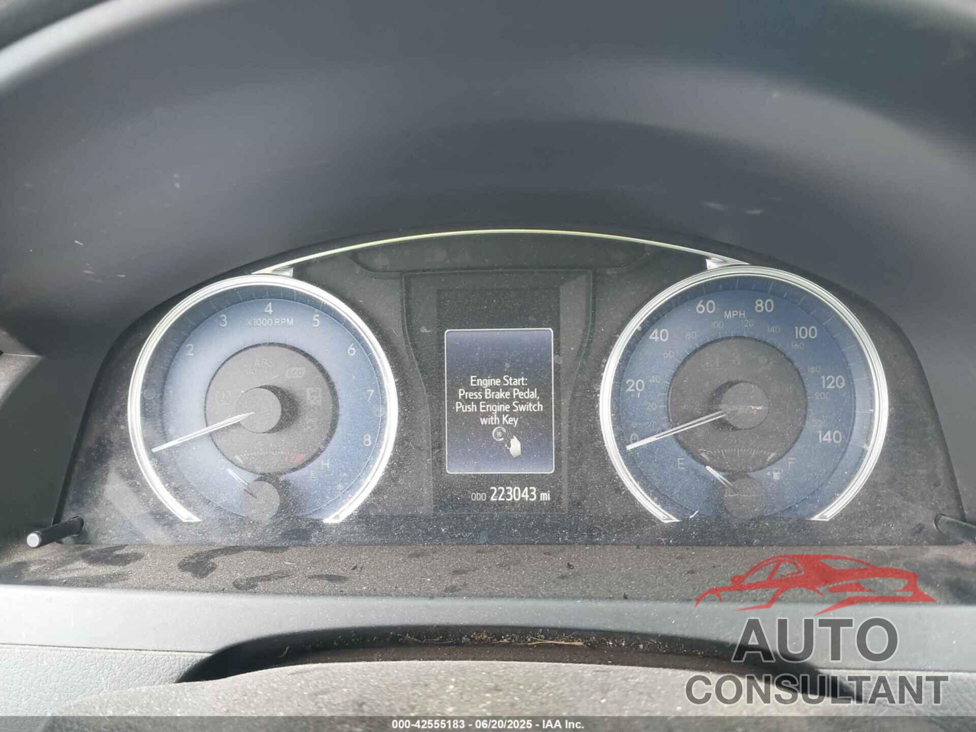 TOYOTA CAMRY 2016 - 4T1BF1FK9GU537602