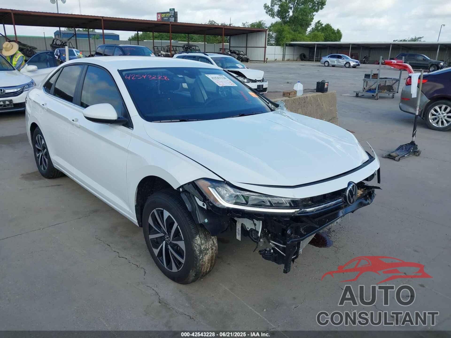 VOLKSWAGEN JETTA 2025 - 3VW5X7BU2SM052642