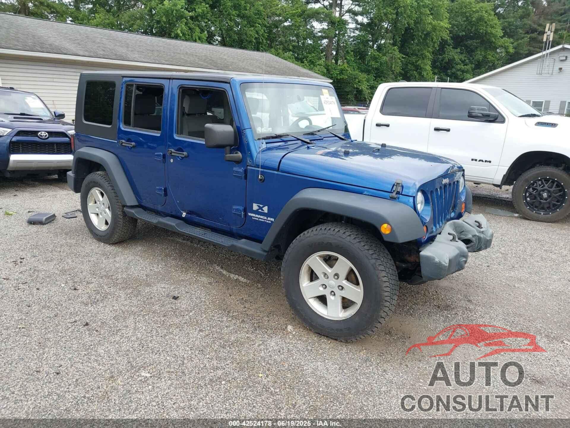 JEEP WRANGLER UNLIMITED 2009 - 1J4GA39119L761487