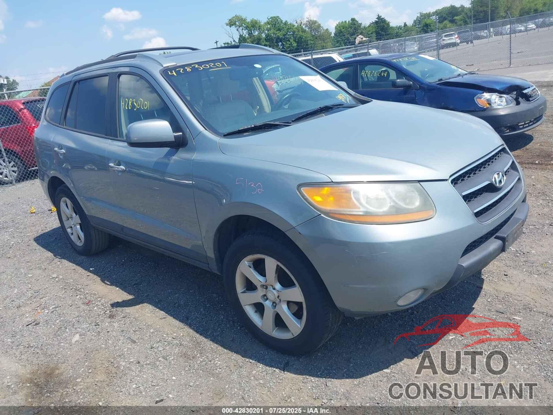HYUNDAI SANTA FE 2009 - 5NMSH13E89H298521
