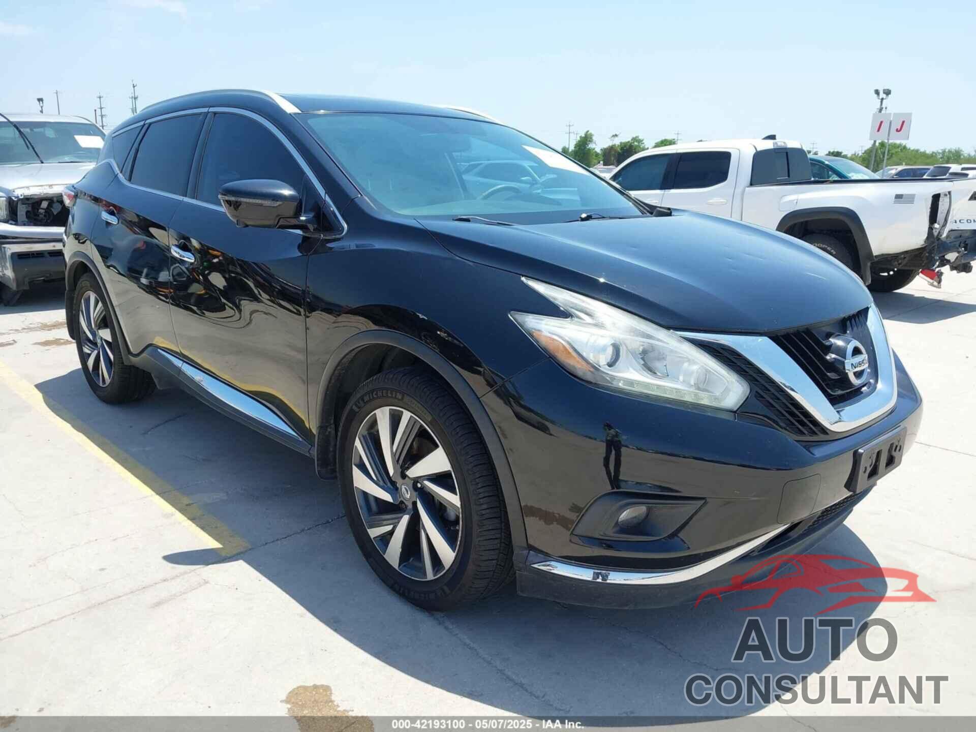 NISSAN MURANO 2018 - 5N1AZ2MG4JN148844