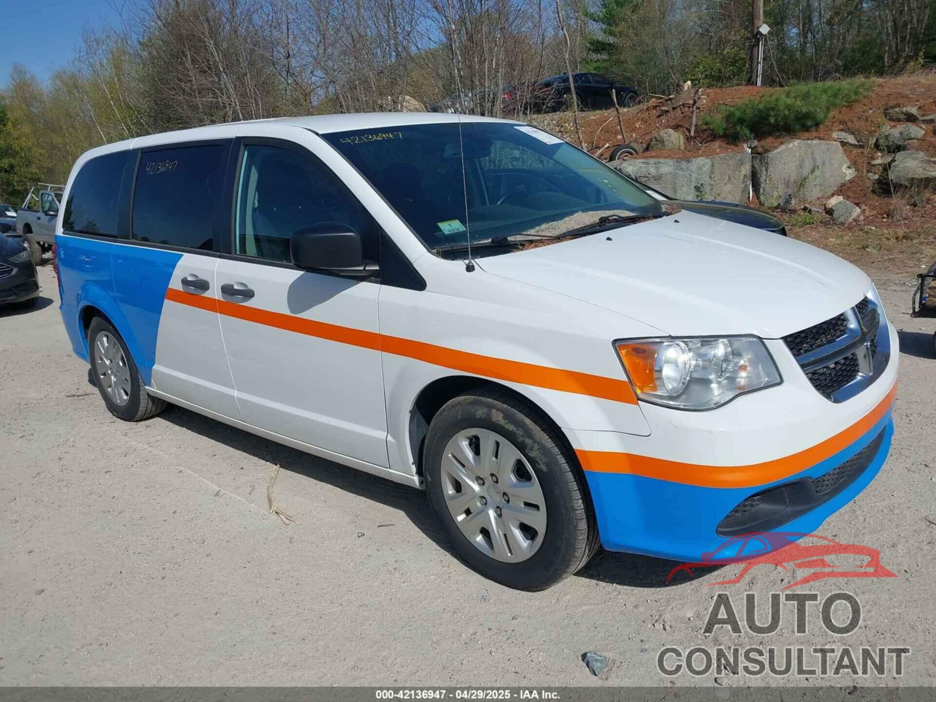 DODGE GRAND CARAVAN 2019 - 2C4RDGBG8KR646829