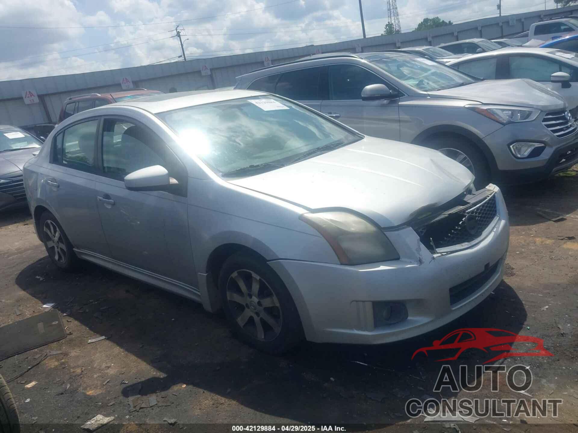 NISSAN SENTRA 2012 - 3N1AB6AP3CL667796