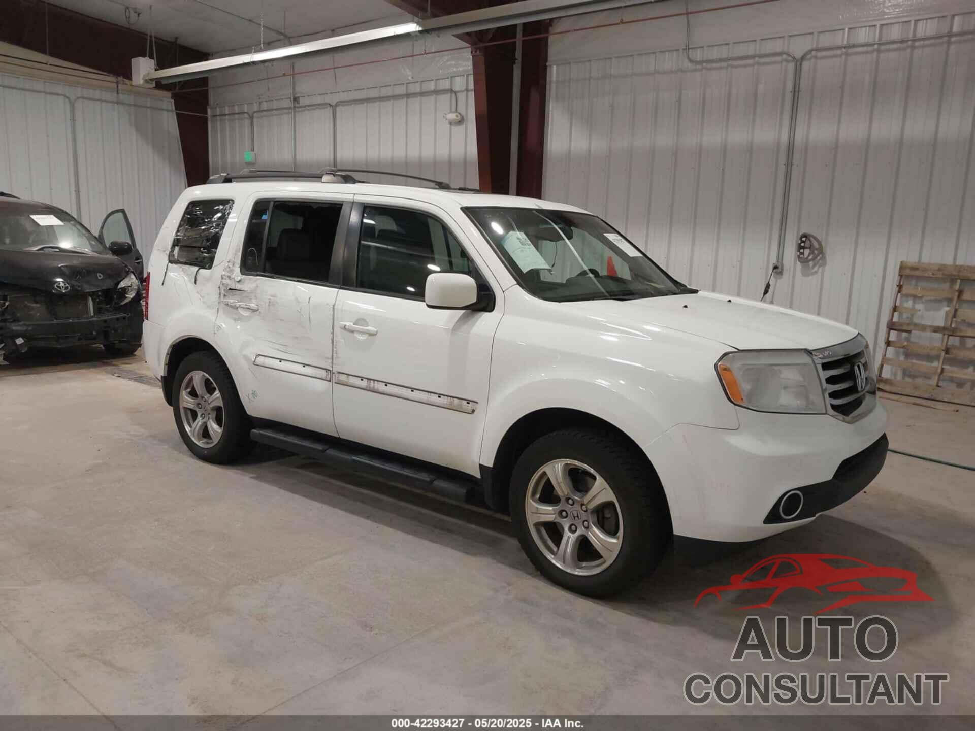 HONDA PILOT 2013 - 5FNYF4H52DB039138