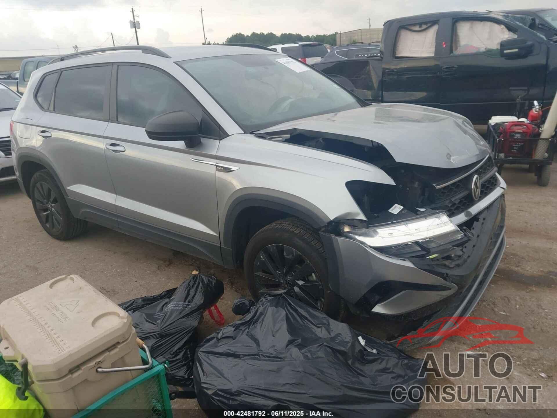 VOLKSWAGEN TAOS 2022 - 3VVCX7B27NM007775