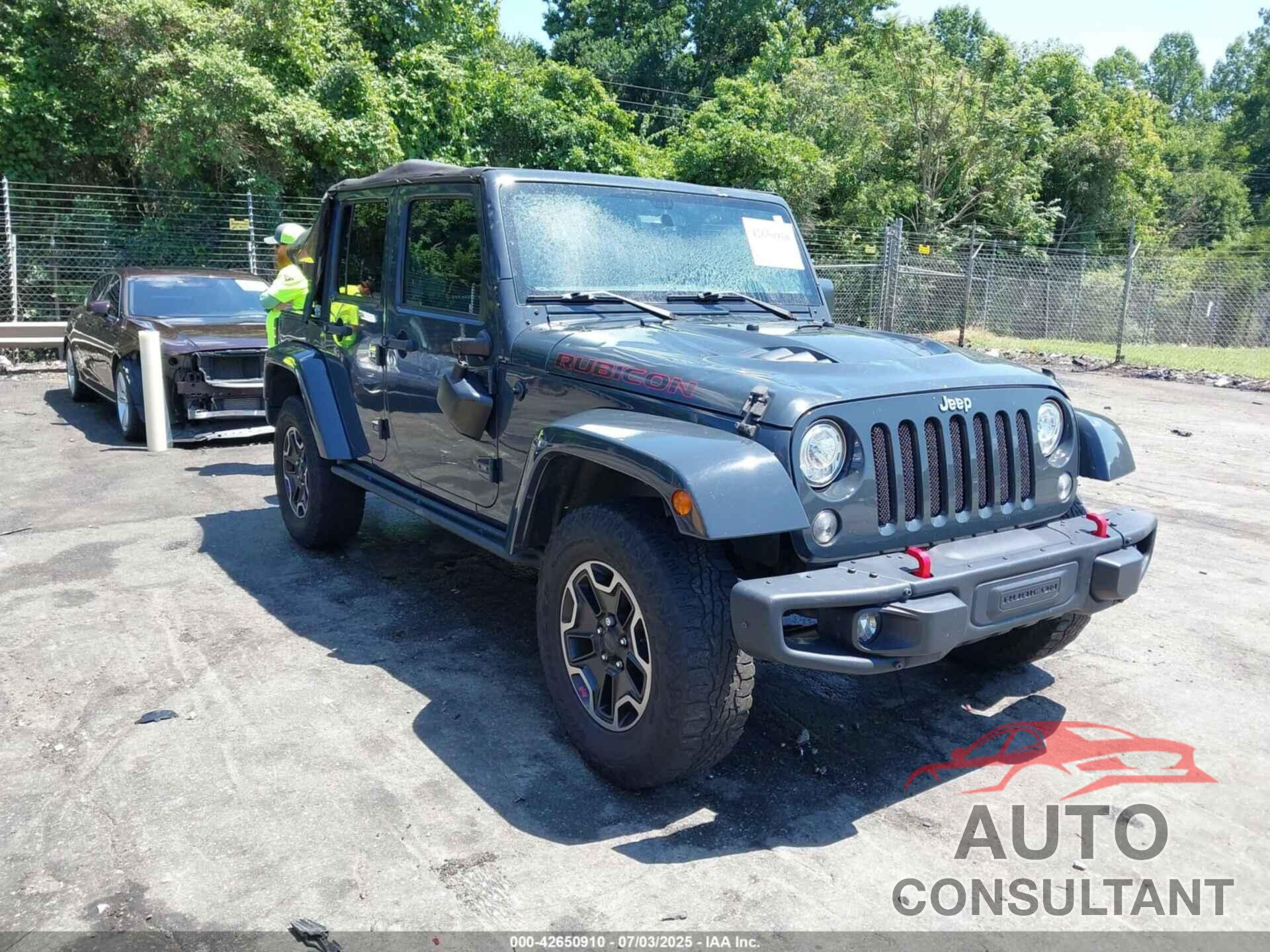 JEEP WRANGLER UNLIMITED 2017 - 1C4BJWFG6HL574013