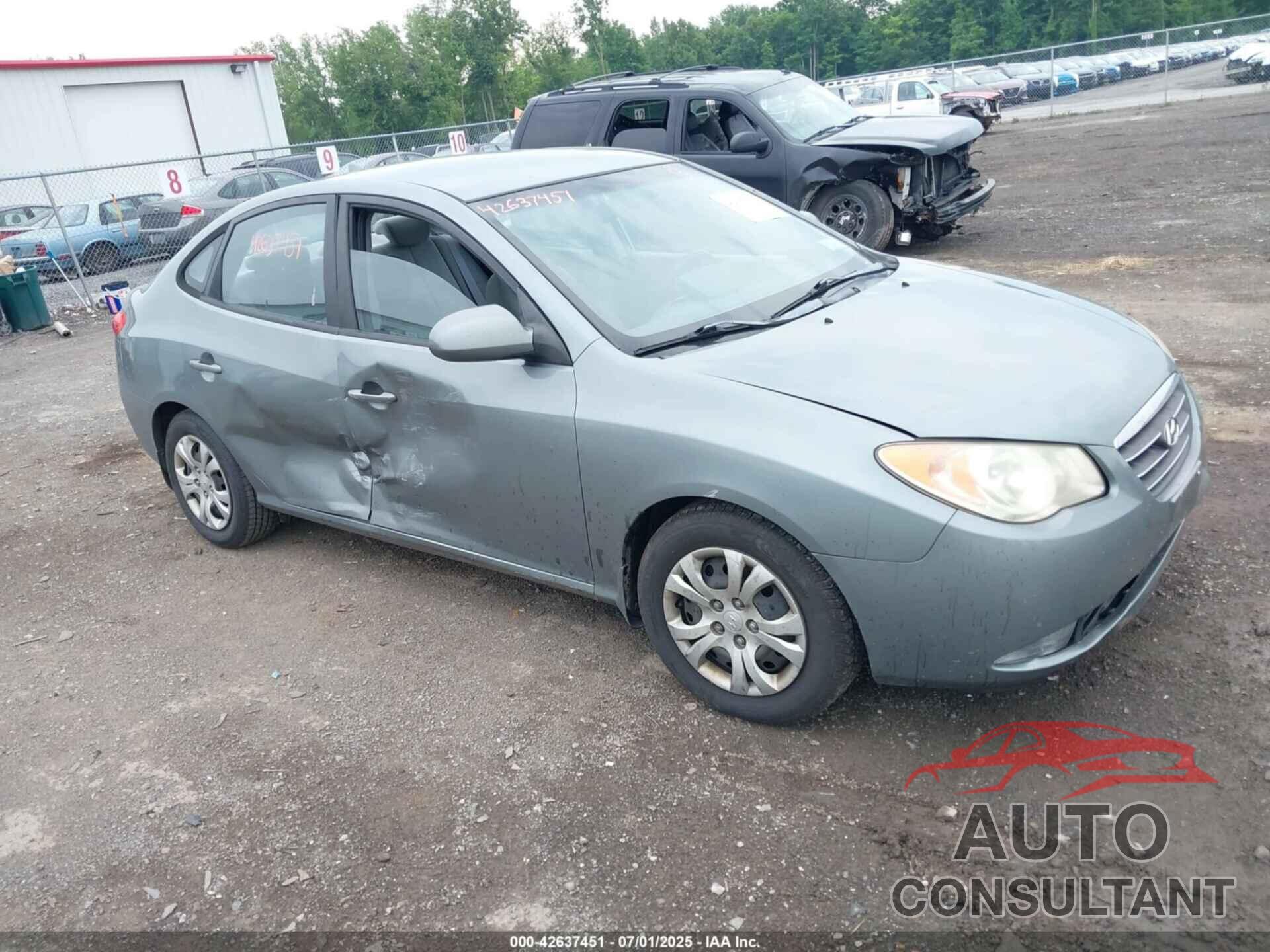 HYUNDAI ELANTRA 2009 - KMHDU46D49U818484