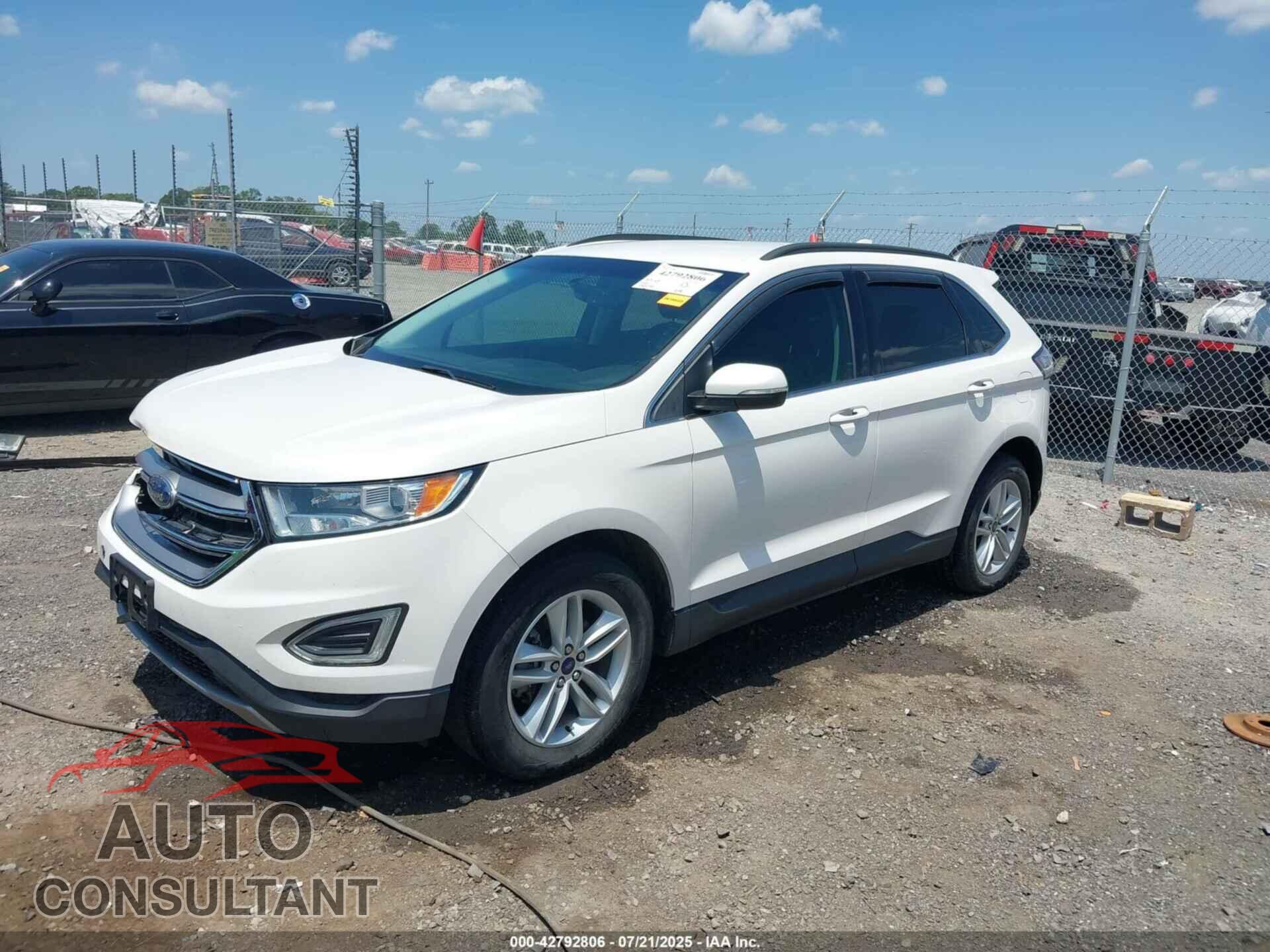 FORD EDGE 2017 - 2FMPK3J89HBC47506