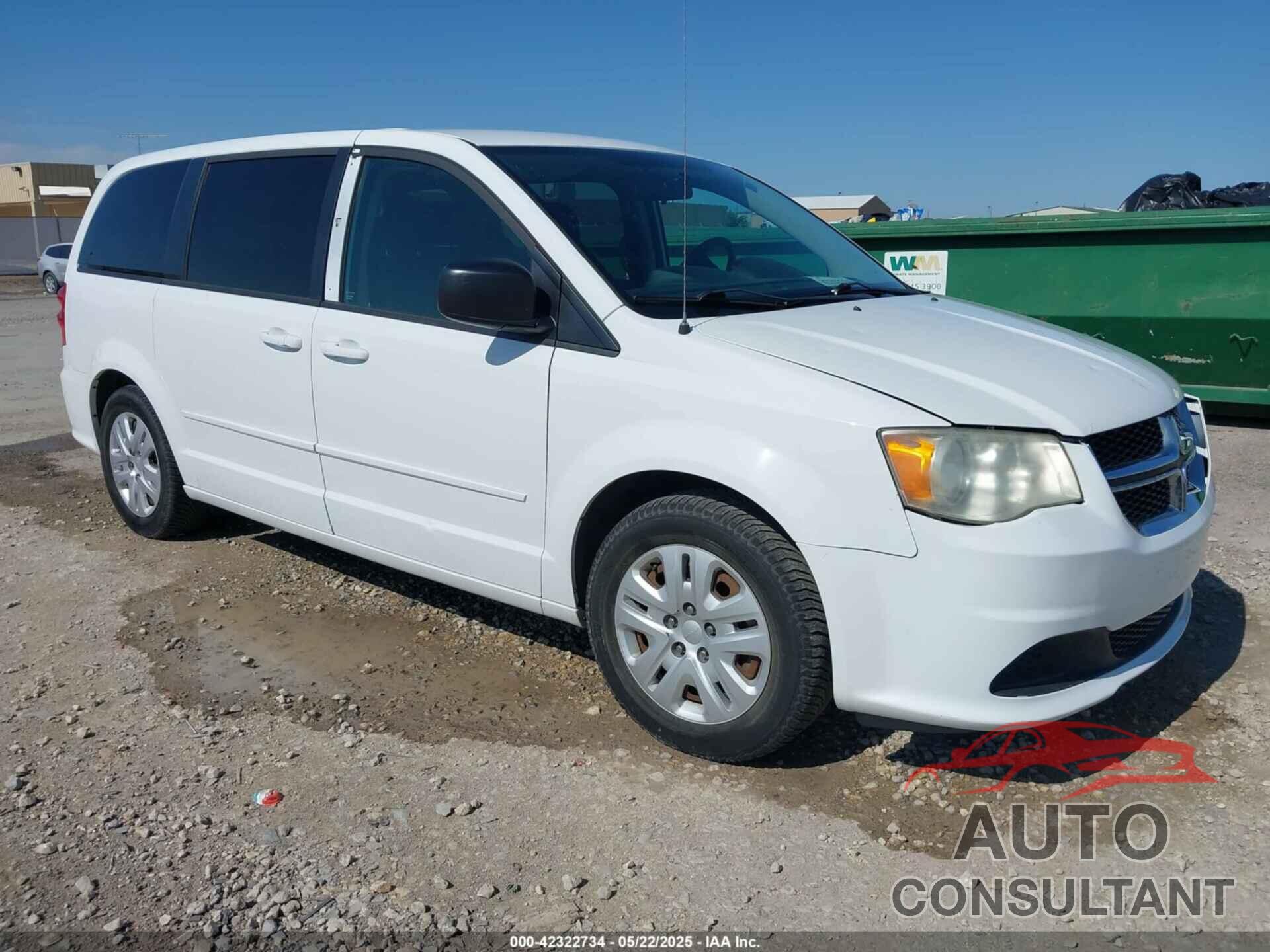 DODGE GRAND CARAVAN 2013 - 2C4RDGBGXDR814439