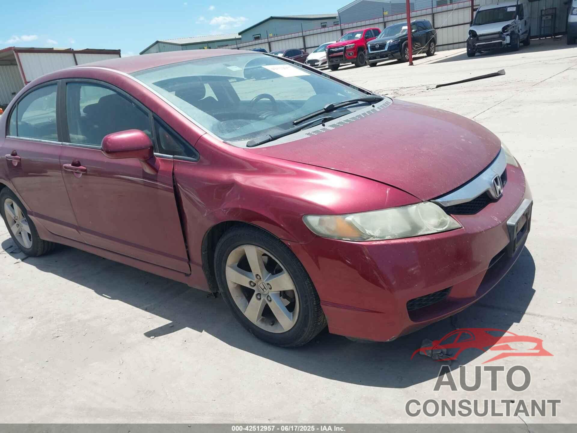 HONDA CIVIC 2010 - 19XFA1F69AE017512
