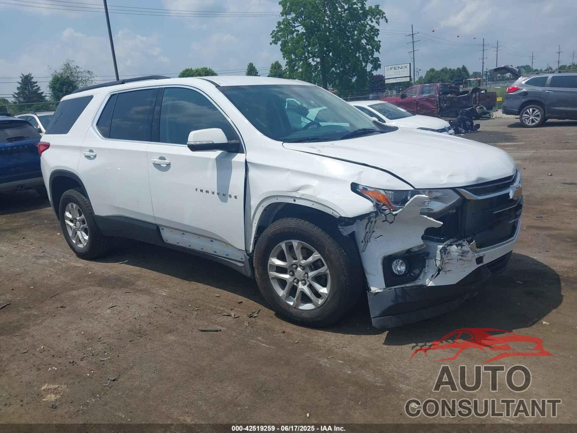 CHEVROLET TRAVERSE 2021 - 1GNEVGKW1MJ141376