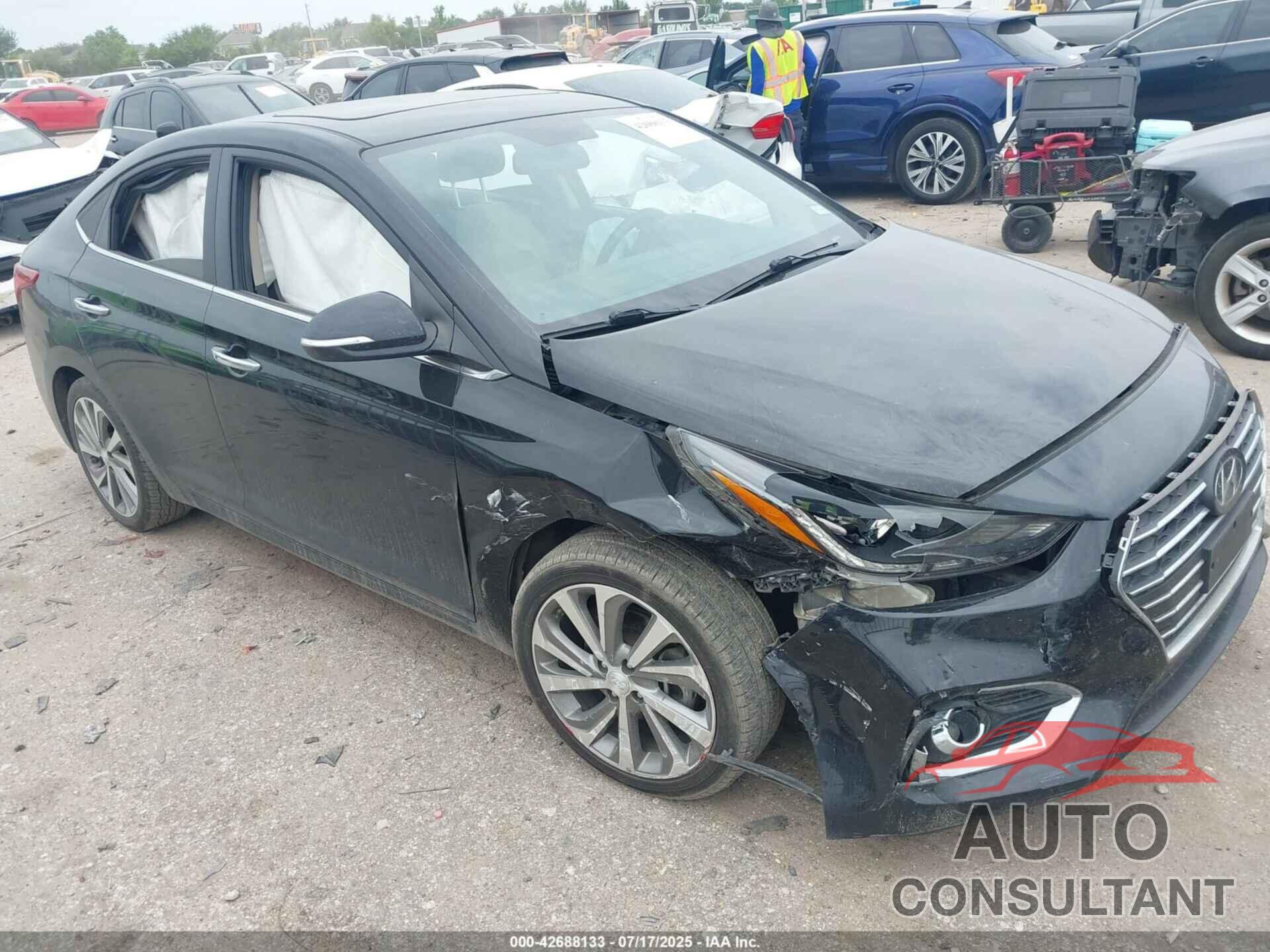 HYUNDAI ACCENT 2022 - 3KPC34A67NE177531