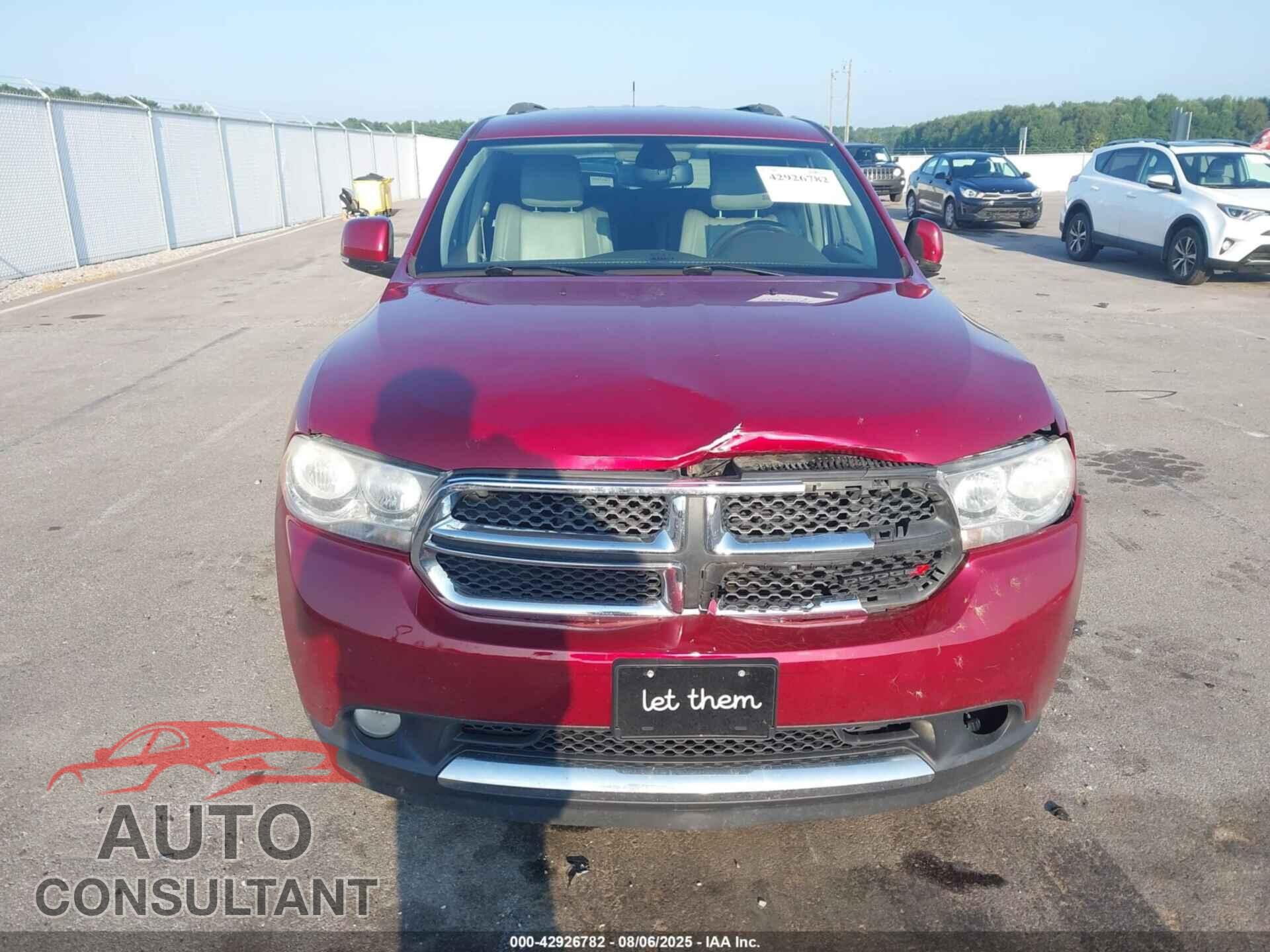 DODGE DURANGO 2013 - 1C4RDHDG4DC687683