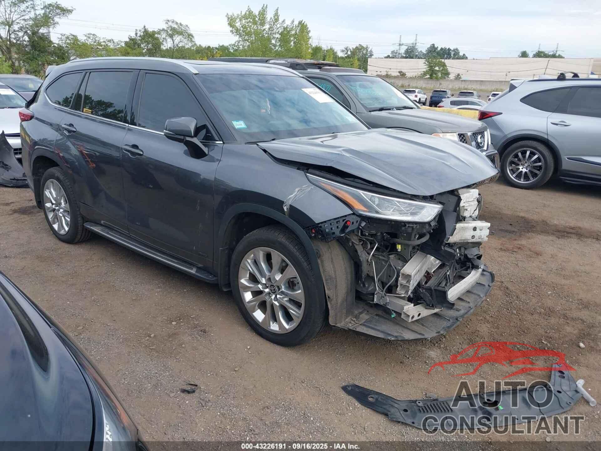 TOYOTA HIGHLANDER 2023 - 5TDXBRCH2PS120601