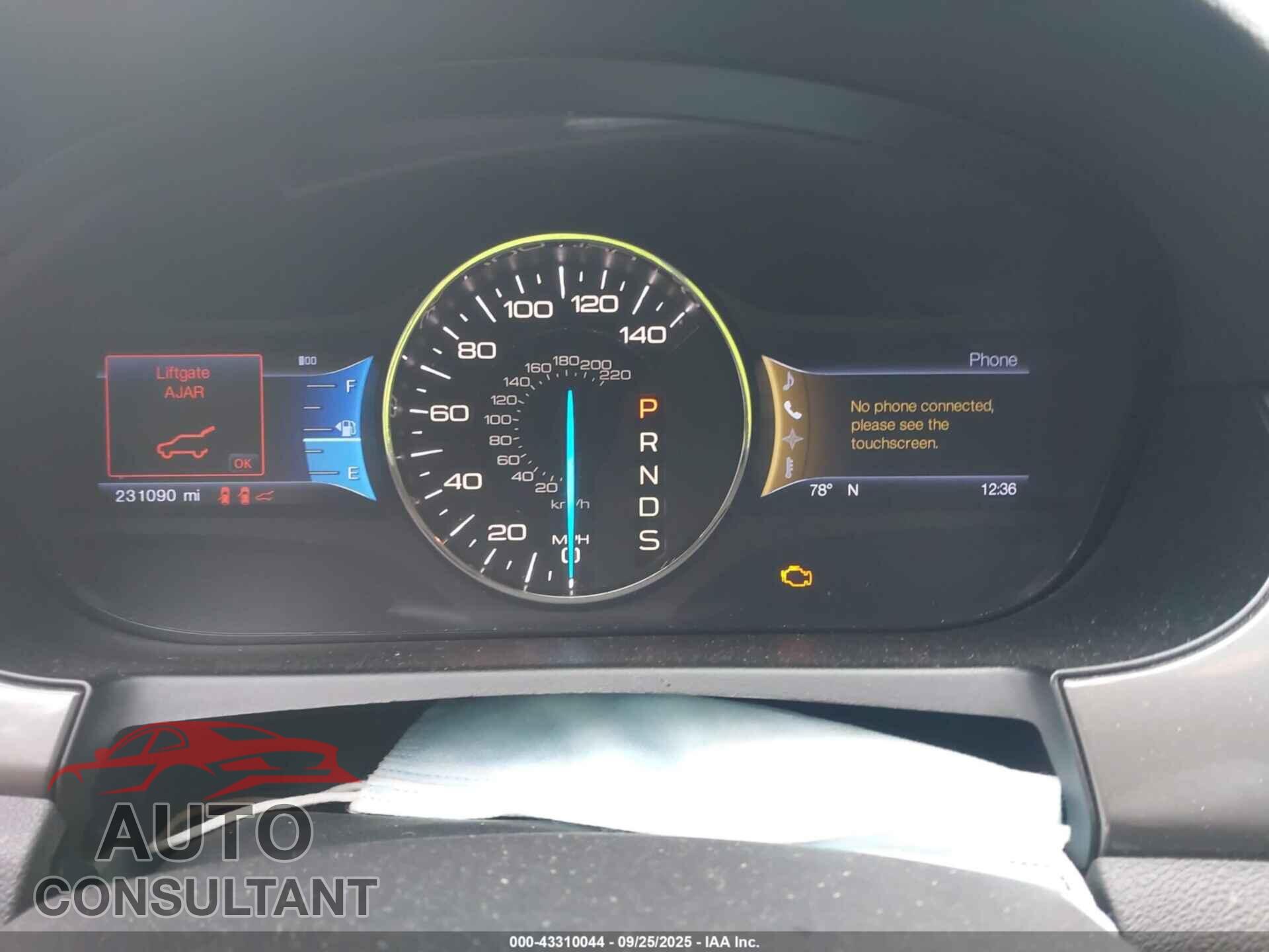 FORD EDGE 2013 - 2FMDK3AK7DBA30934