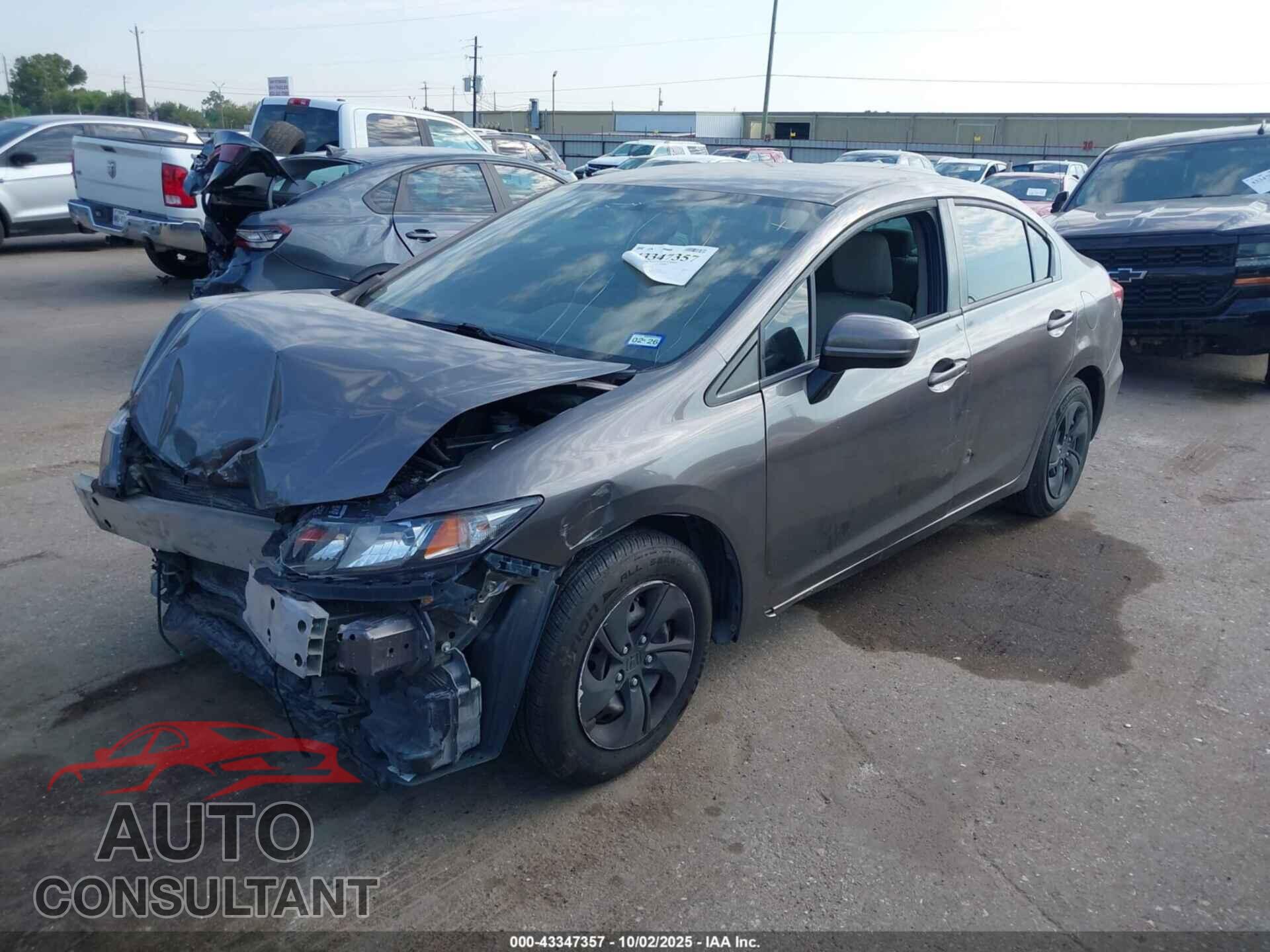 HONDA CIVIC 2015 - 19XFB2F52FE059019