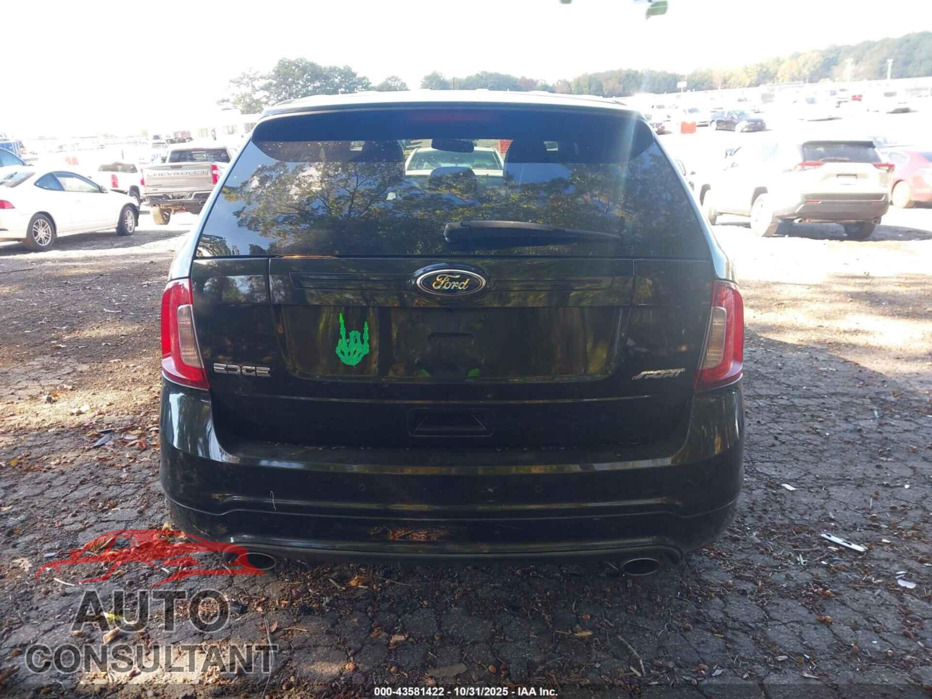 FORD EDGE 2013 - 2FMDK3AK9DBA60257