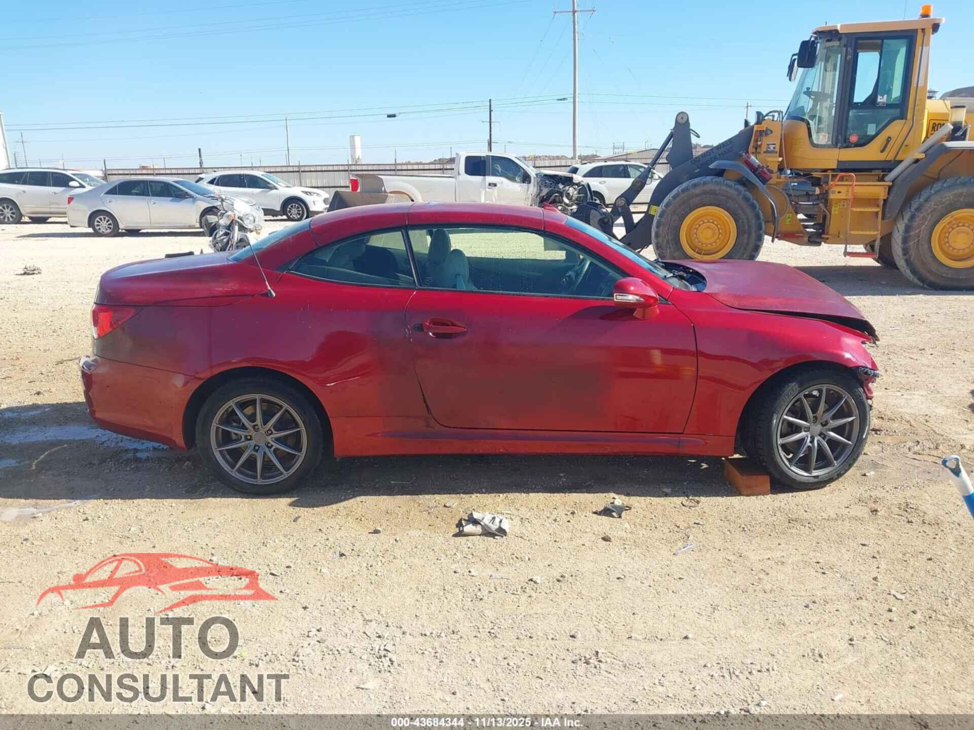LEXUS IS 250C 2014 - JTHFF2C27E2530672