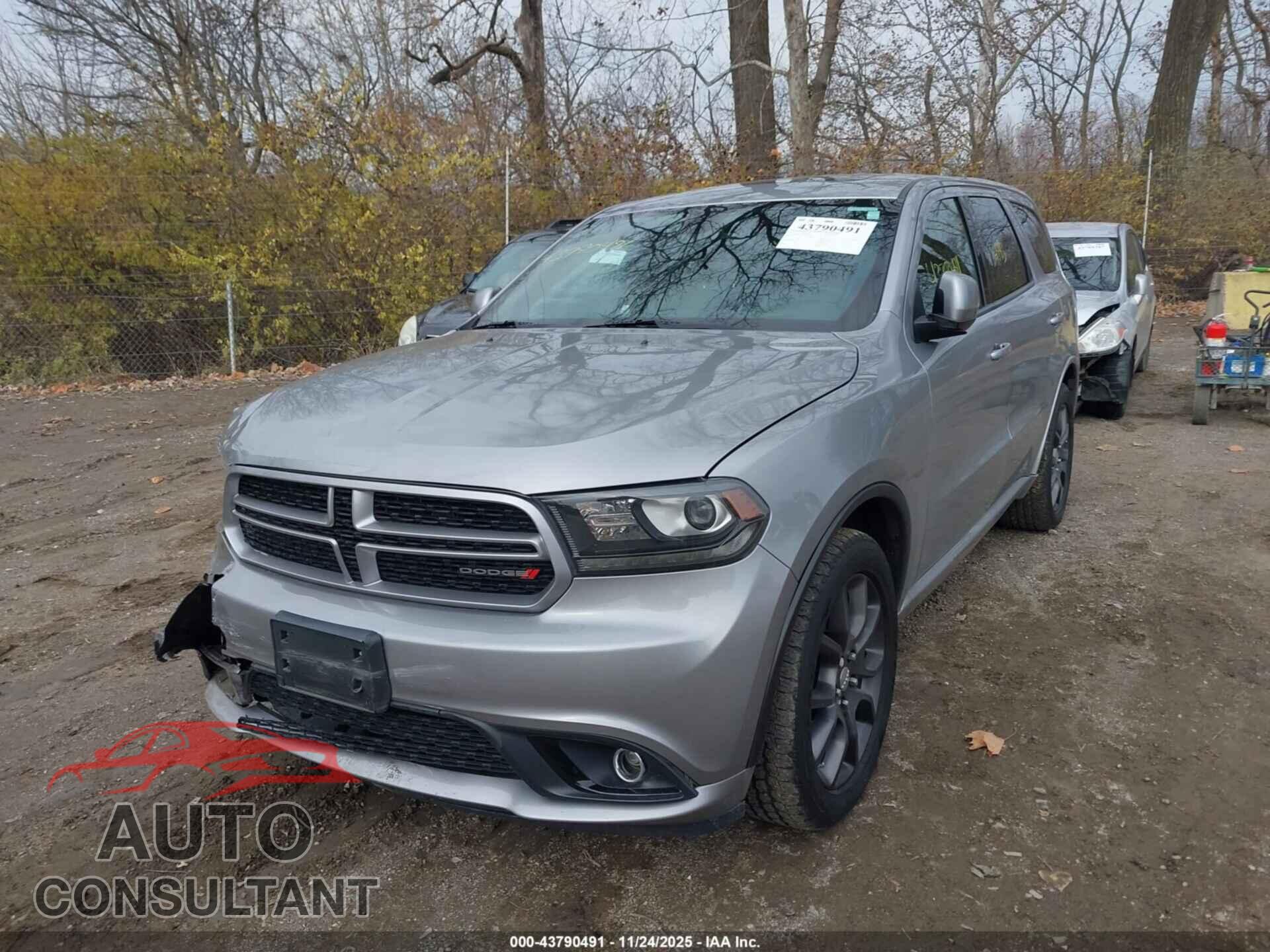 DODGE DURANGO 2017 - 1C4SDJCT7HC615471