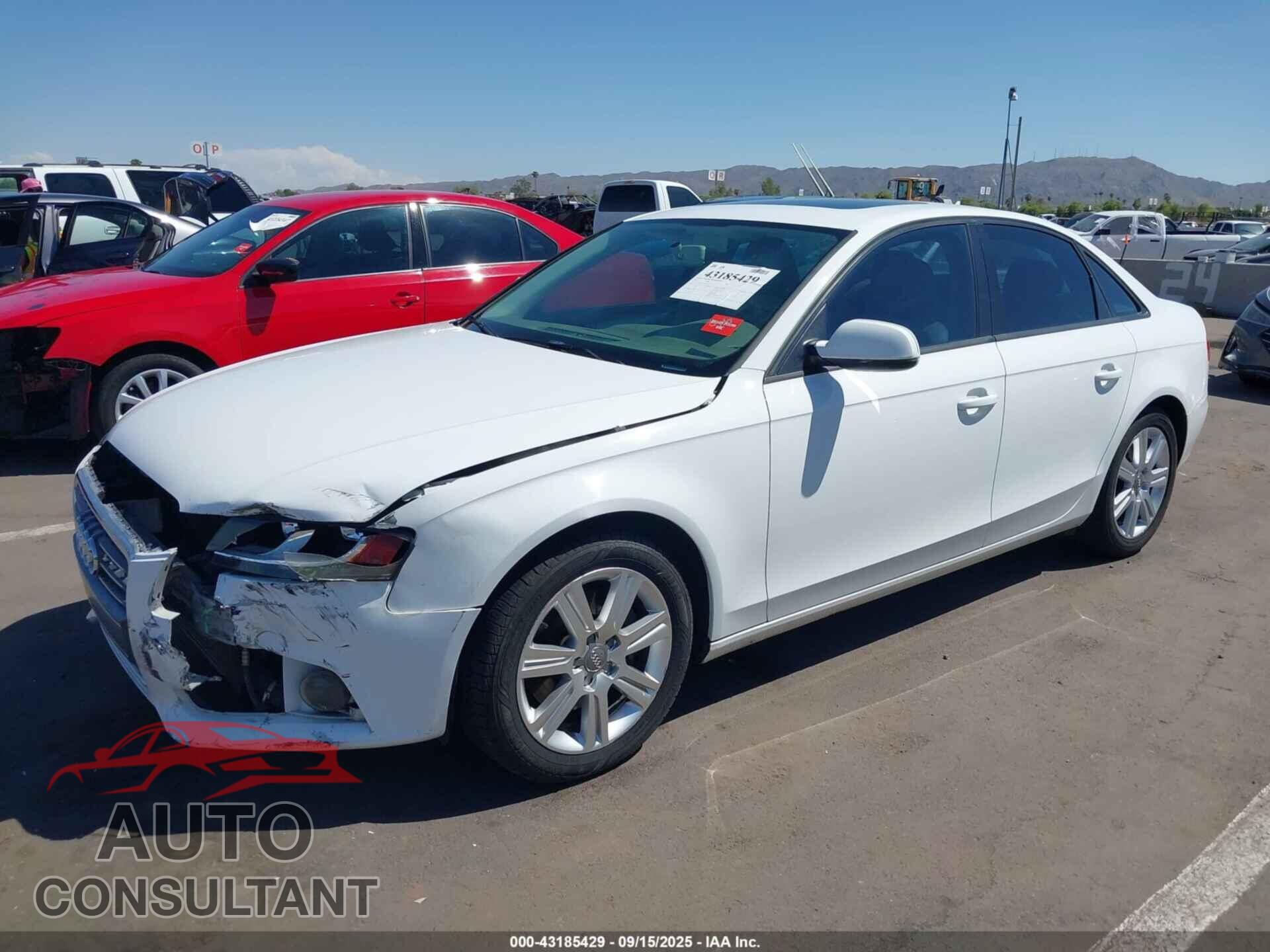 AUDI A4 2011 - WAUAFAFL2BN019727
