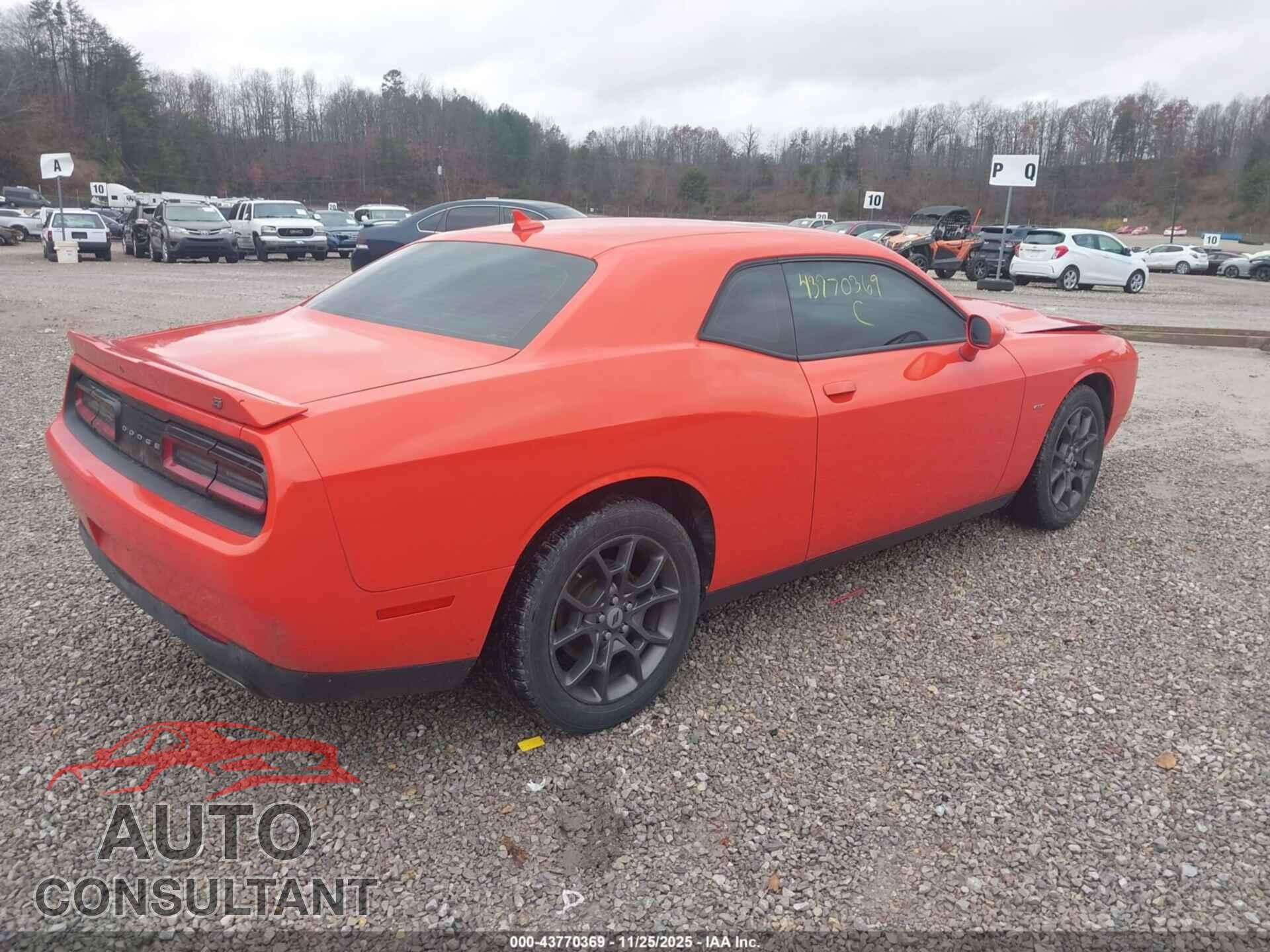 DODGE CHALLENGER 2018 - 2C3CDZGG9JH257135