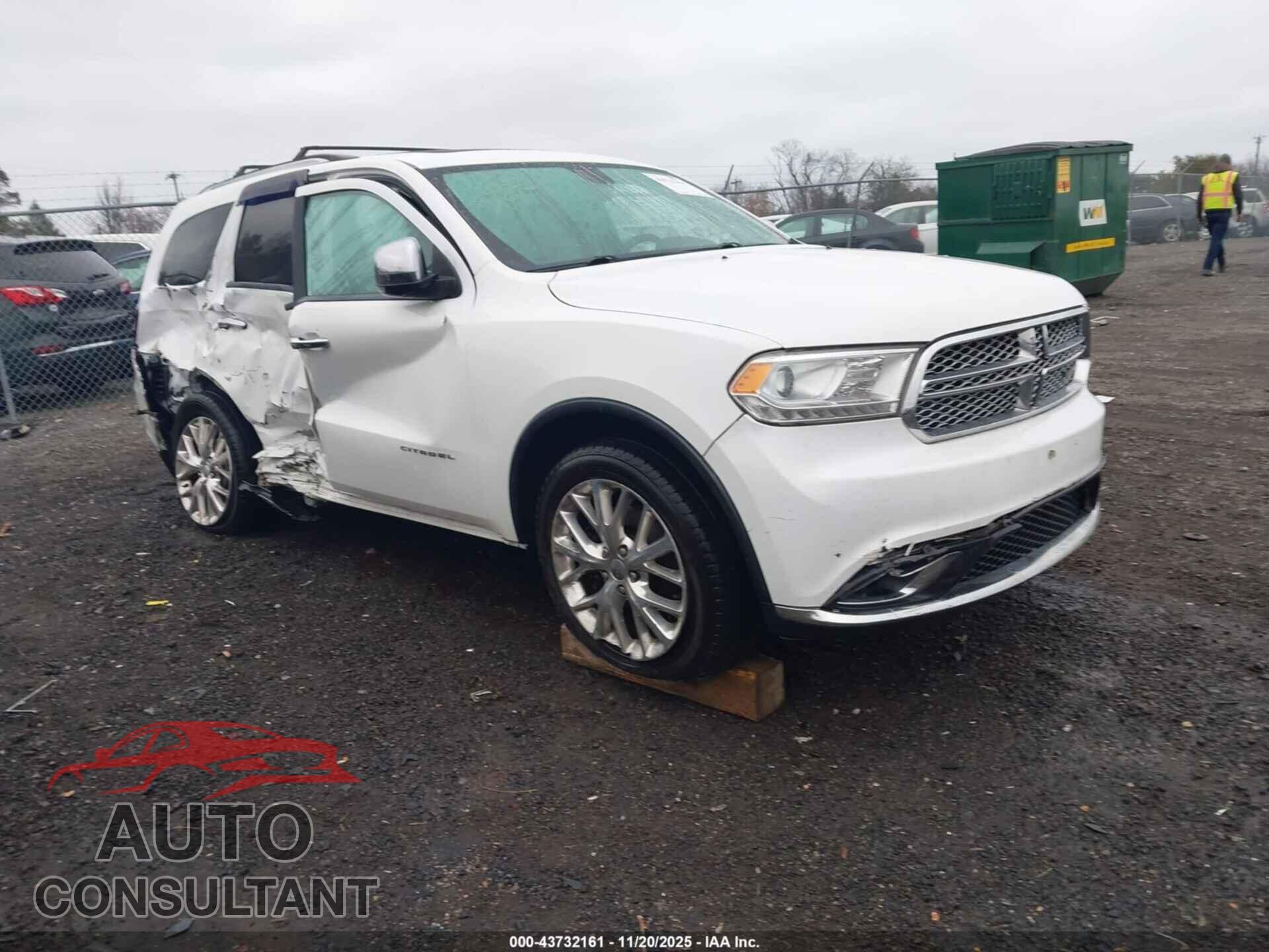 DODGE DURANGO 2015 - 1C4RDJEG3FC917755