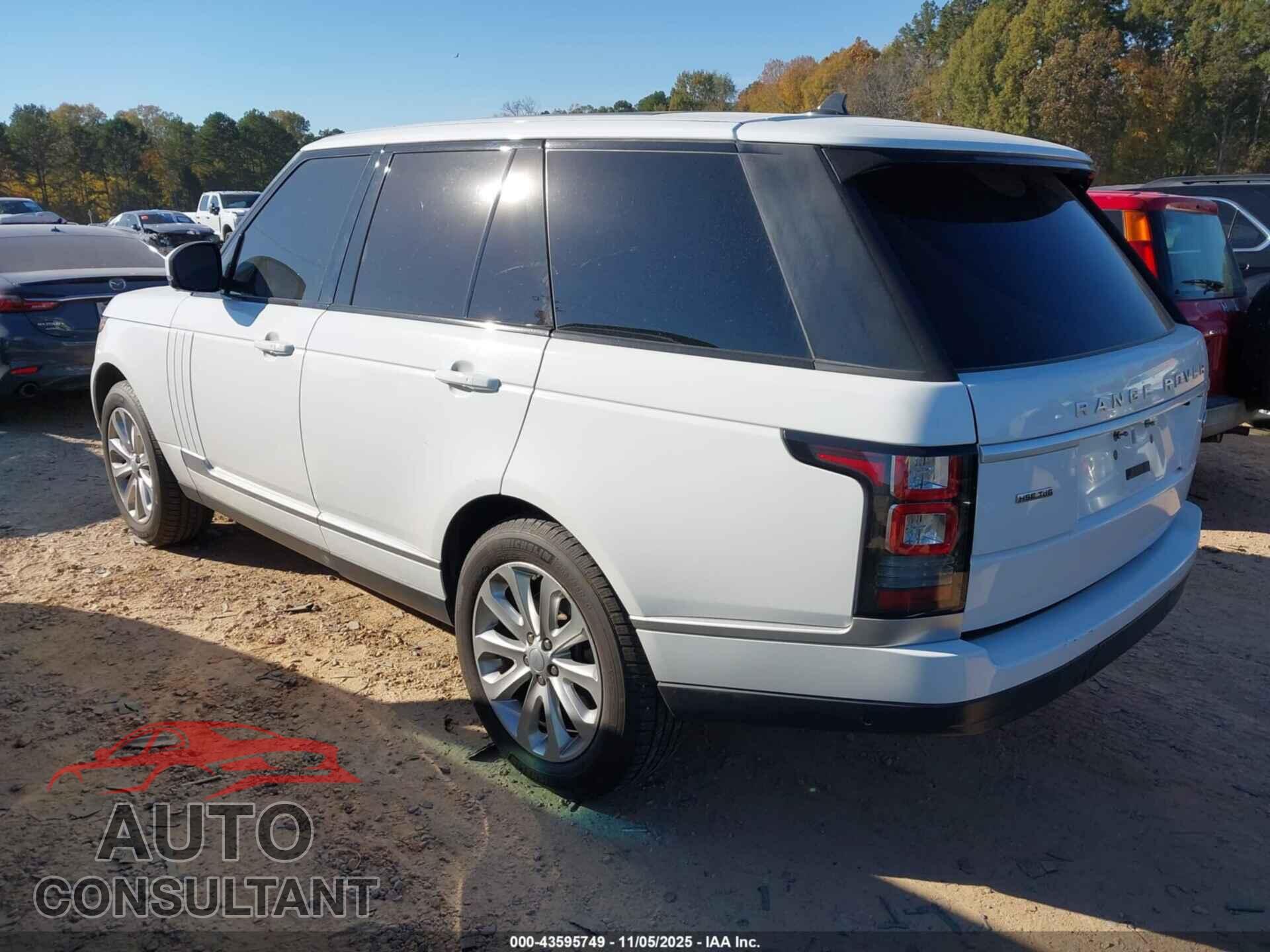 LAND ROVER RANGE ROVER 2016 - SALGS2KF8GA268281