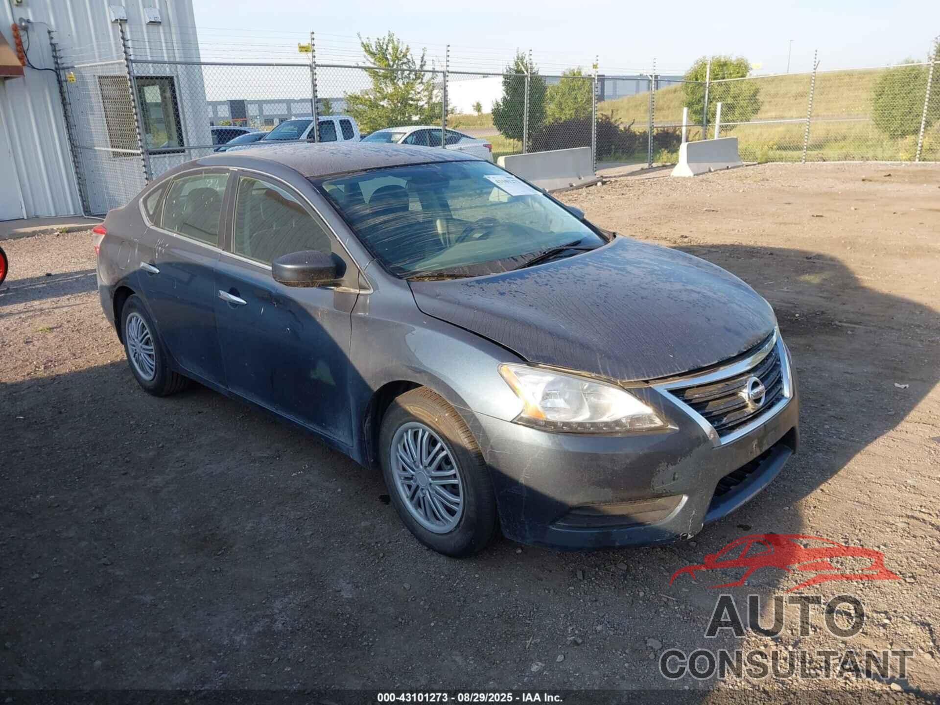 NISSAN SENTRA 2014 - 1N4AB7AP0EN854070