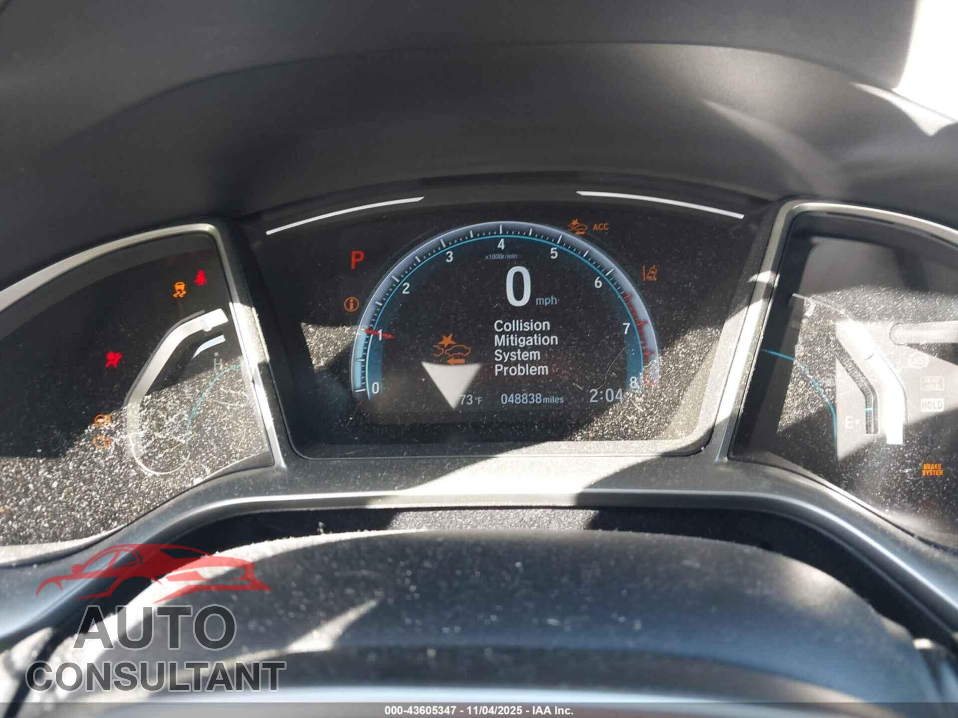 HONDA CIVIC 2019 - 19XFC1F35KE014687
