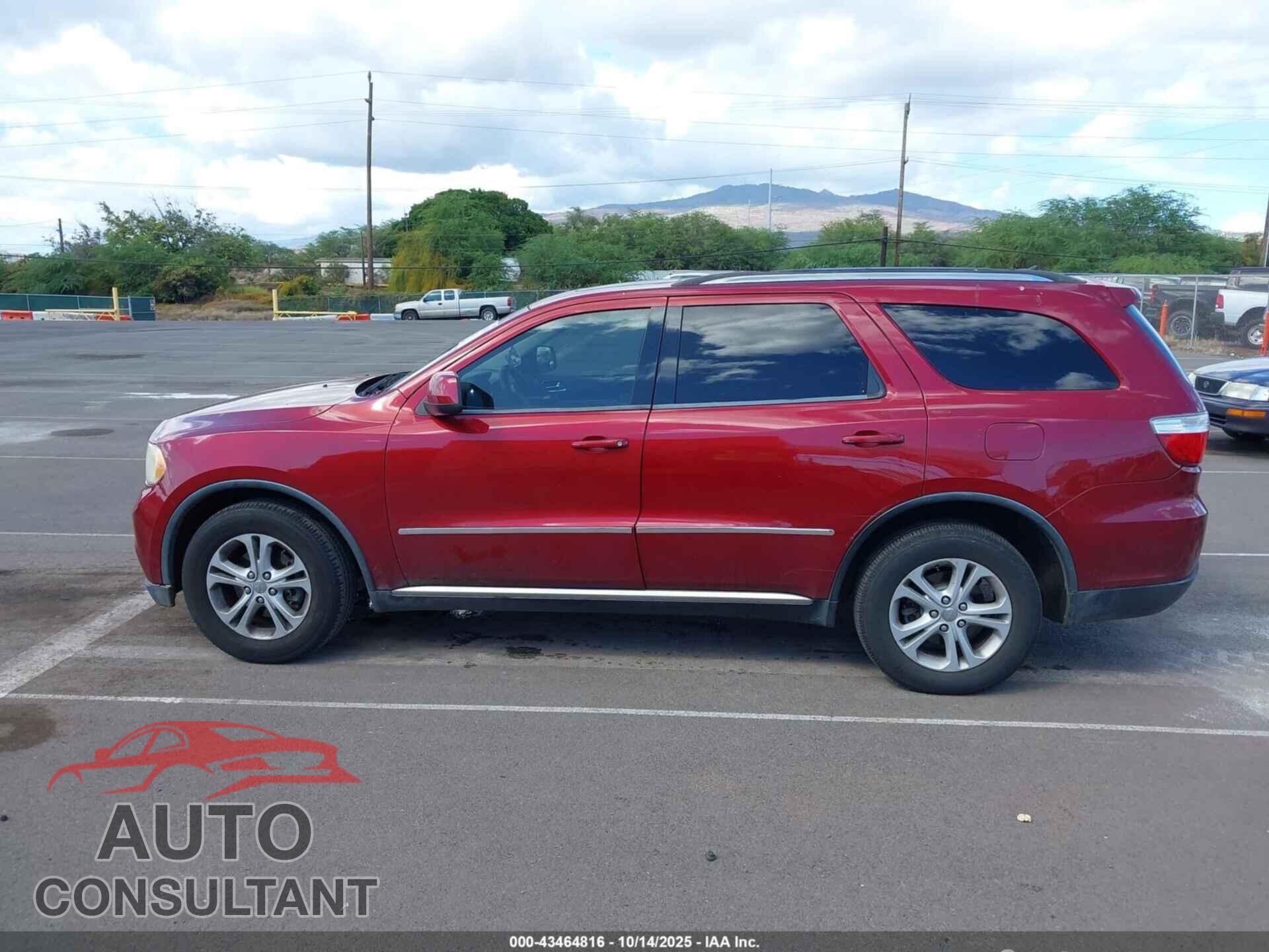 DODGE DURANGO 2013 - 1C4RDHAG7DC685771