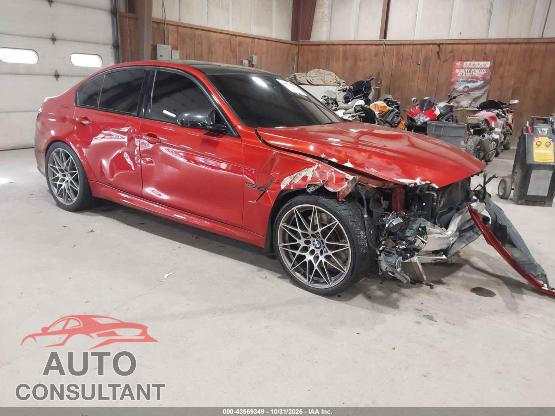 BMW M3 2016 - WBS8M9C58G5E68540