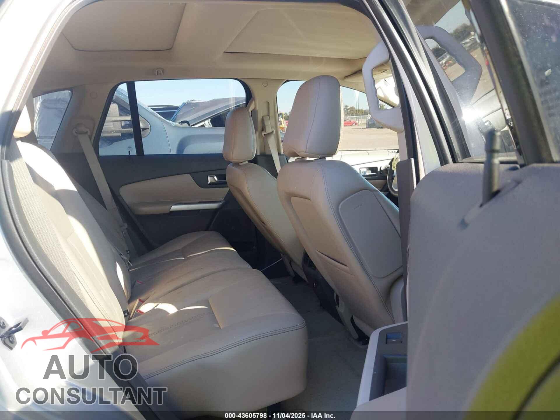 FORD EDGE 2011 - 2FMDK3KC1BBB54492