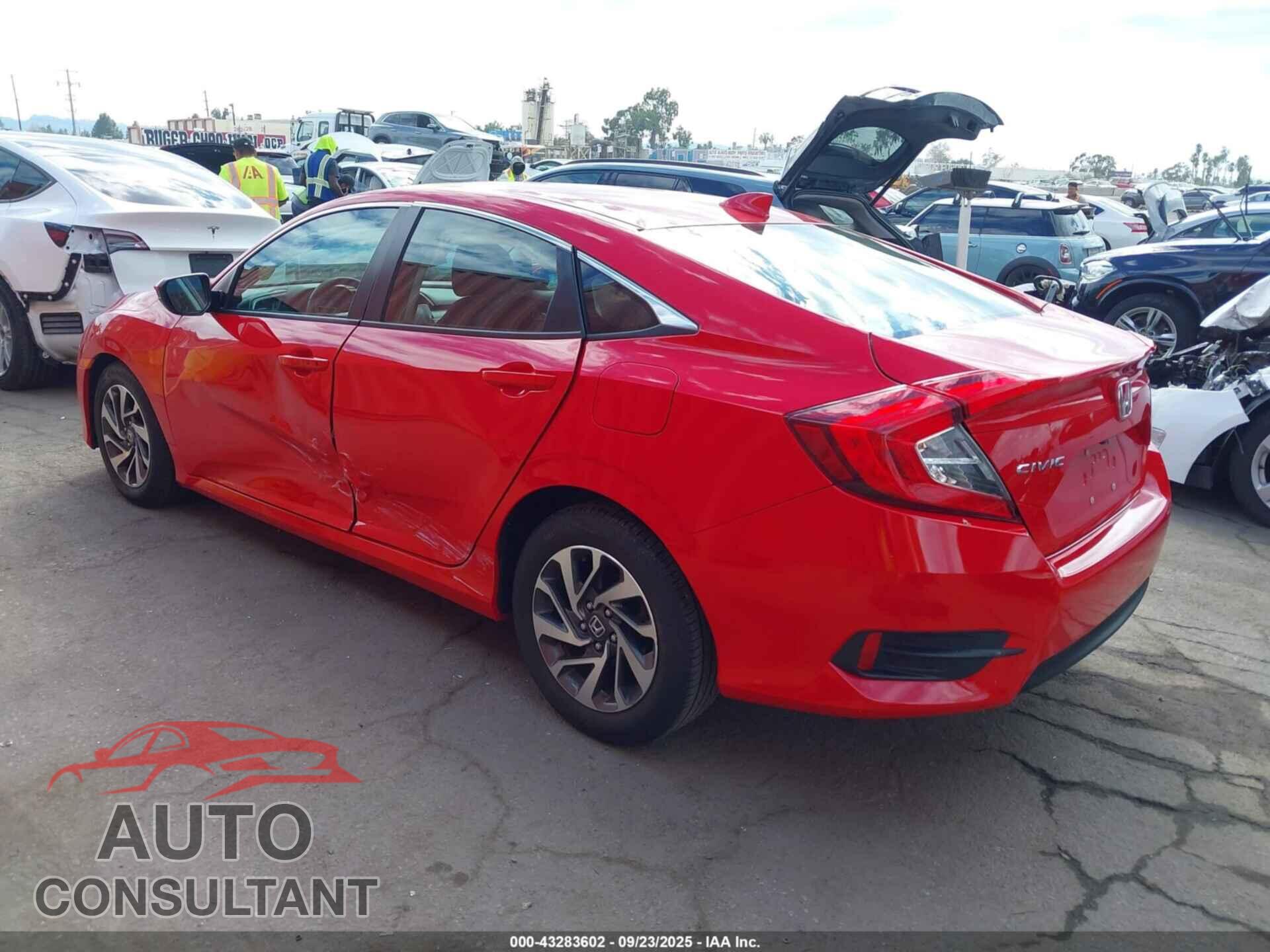 HONDA CIVIC 2017 - 2HGFC2F76HH577223