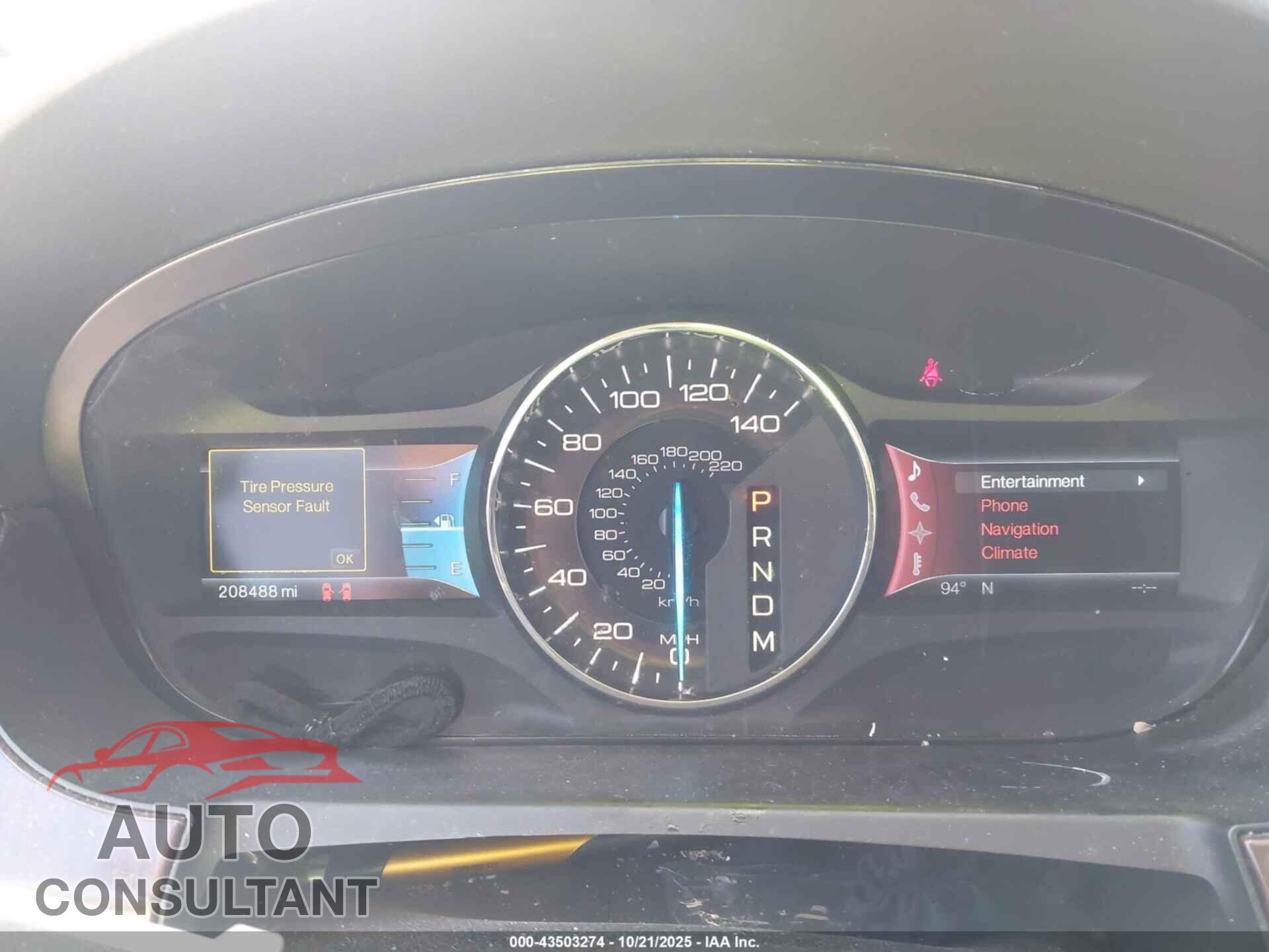 FORD EDGE 2011 - 2FMDK4KC6BBA53812