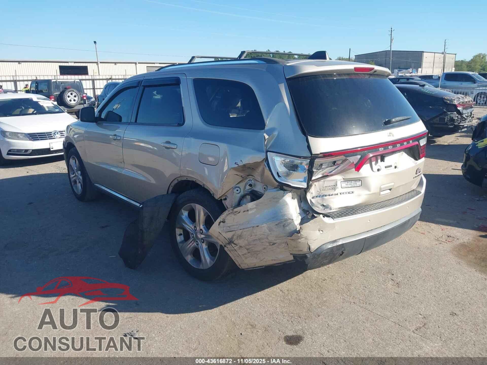 DODGE DURANGO 2014 - 1C4RDHDG2EC326695