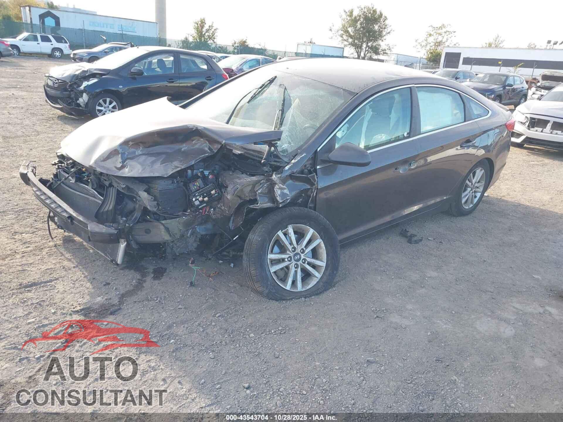 HYUNDAI SONATA 2017 - 5NPE24AFXHH483473