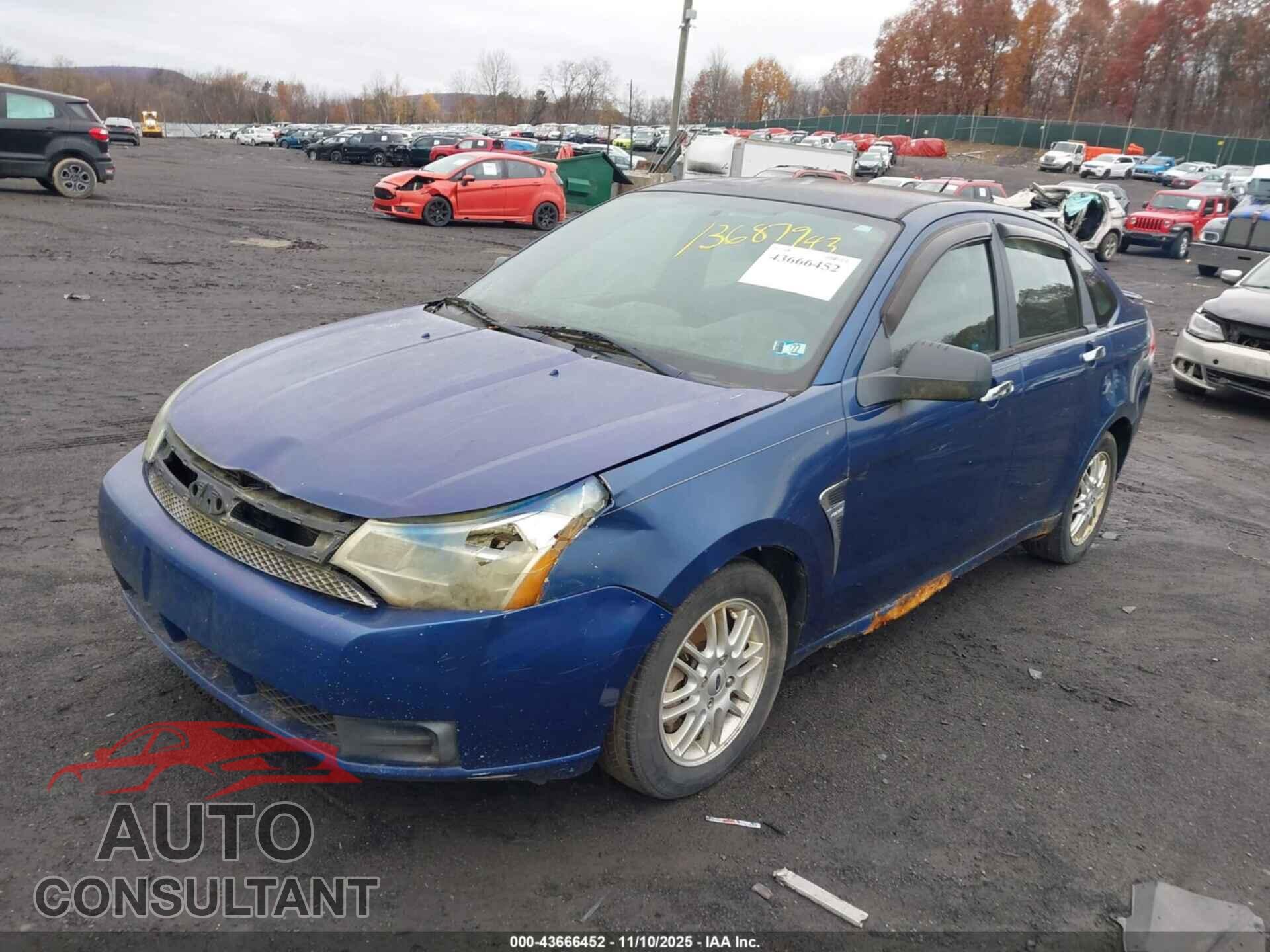 FORD FOCUS 2009 - 1FAHP35N09W269314